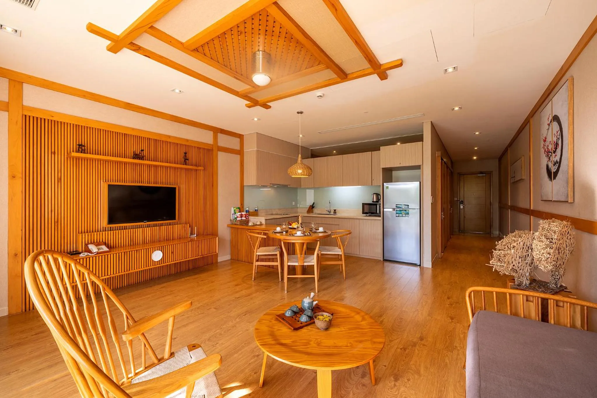 Balcony/Terrace in Maha Mangala Zen Garden & Residence
