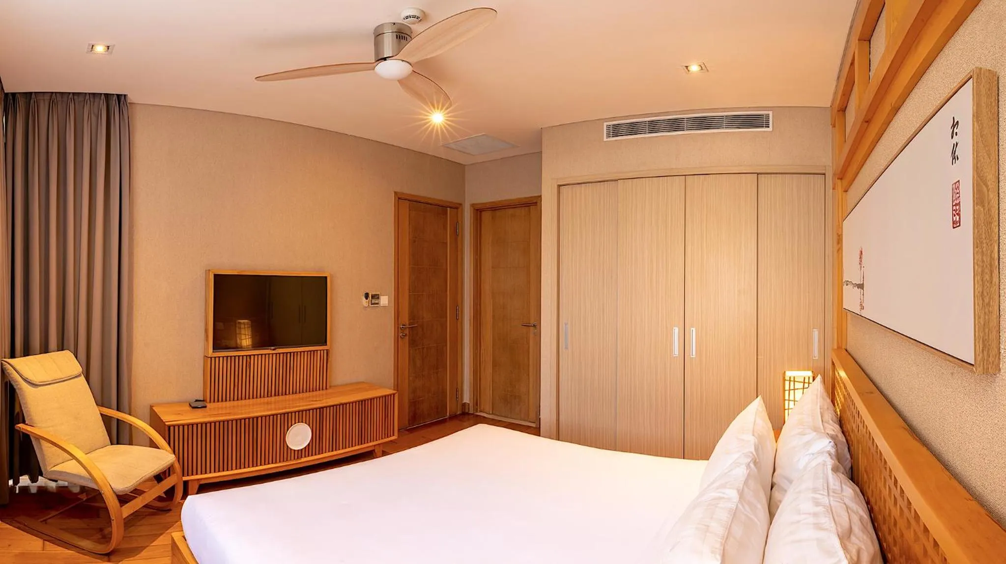 Bedroom, Bed in Maha Mangala Zen Garden & Residence