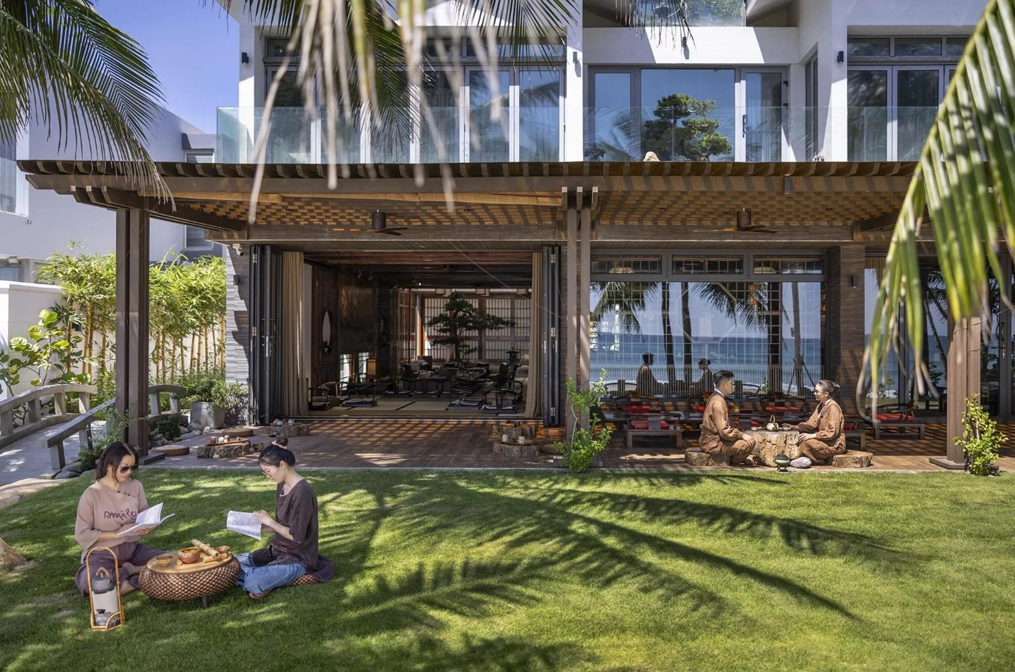 Restaurant/places to eat in Maha Mangala Zen Garden & Residence