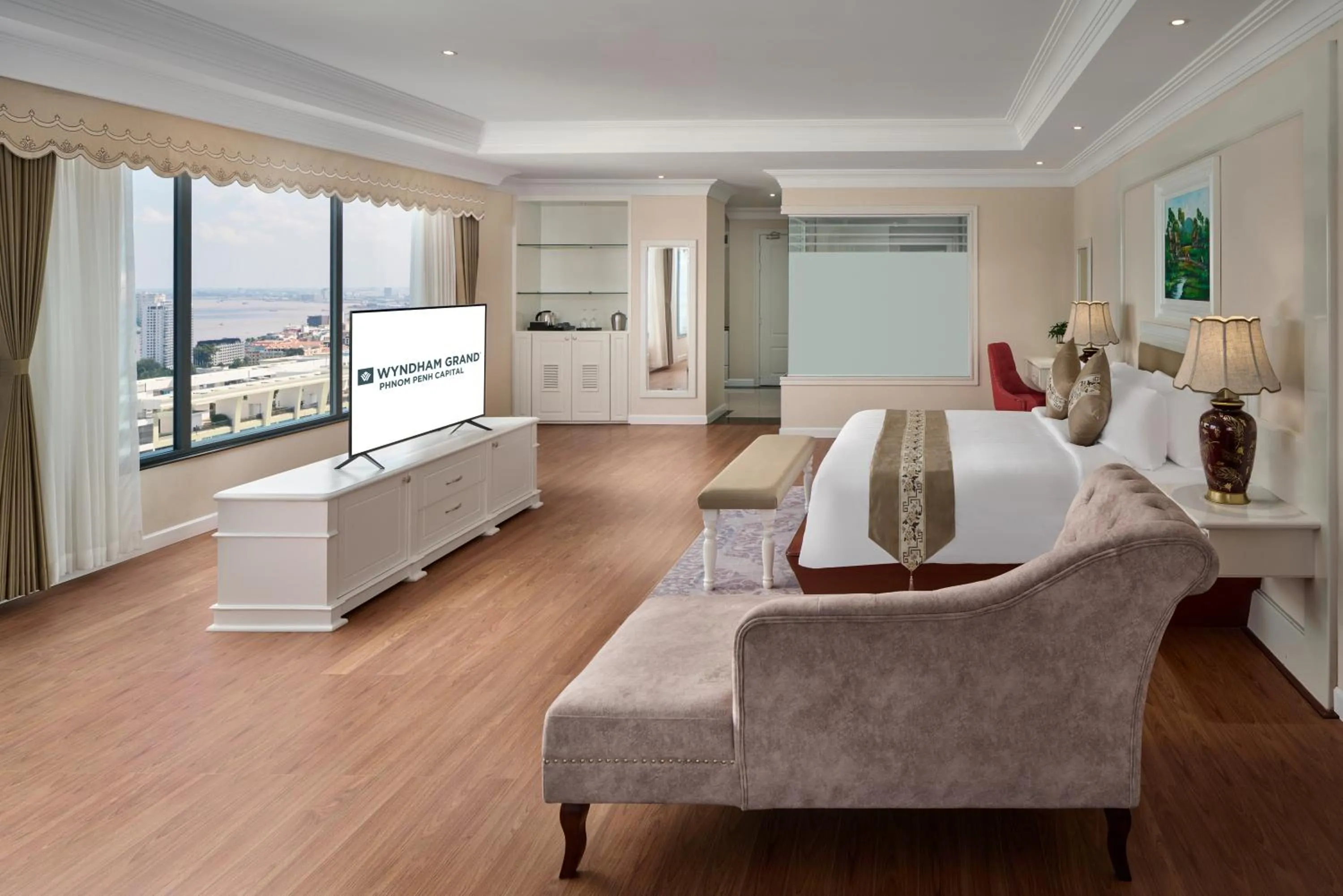 View (from property/room) in Wyndham Grand Phnom Penh Capital