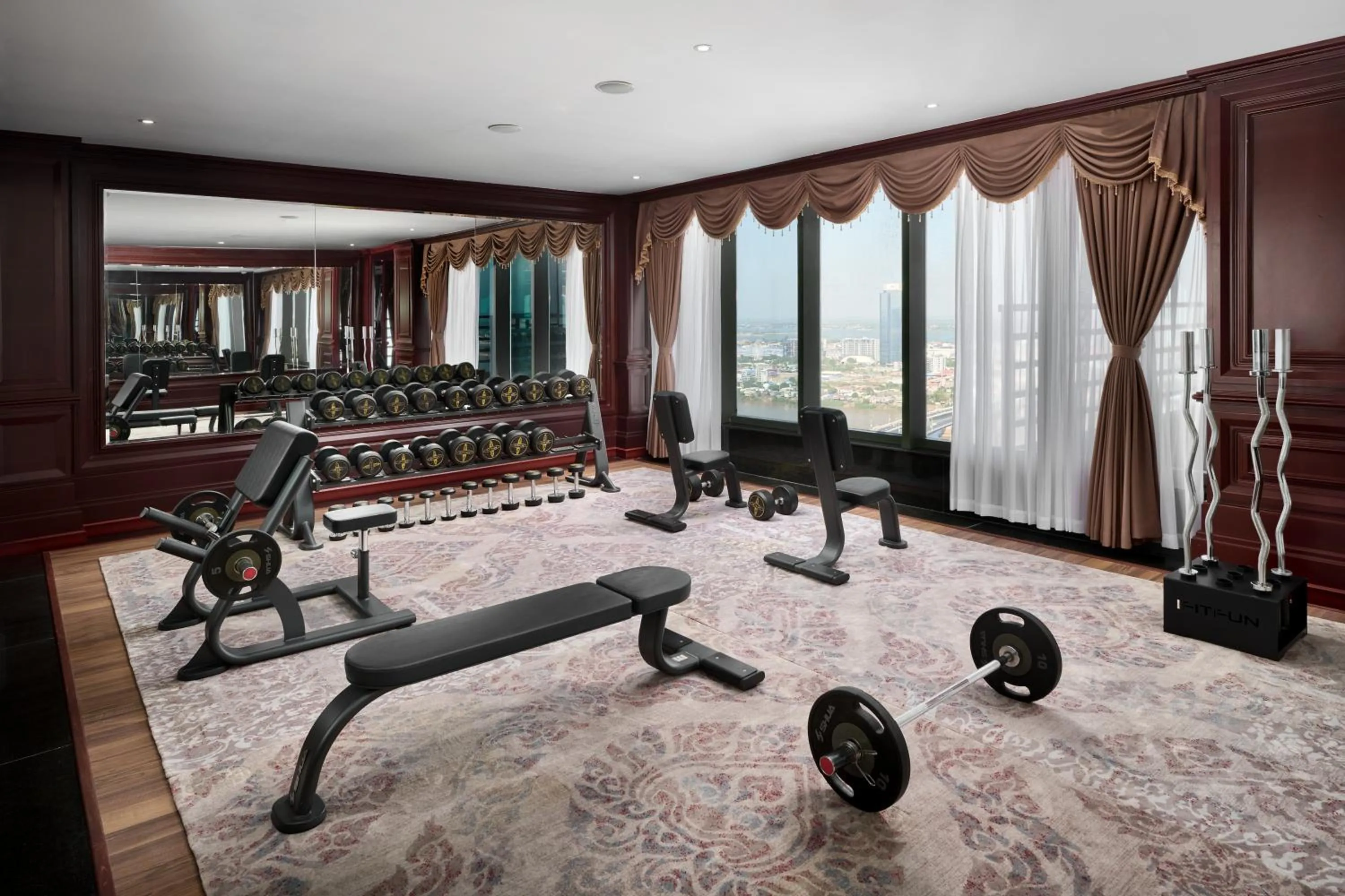 Fitness centre/facilities in Wyndham Grand Phnom Penh Capital