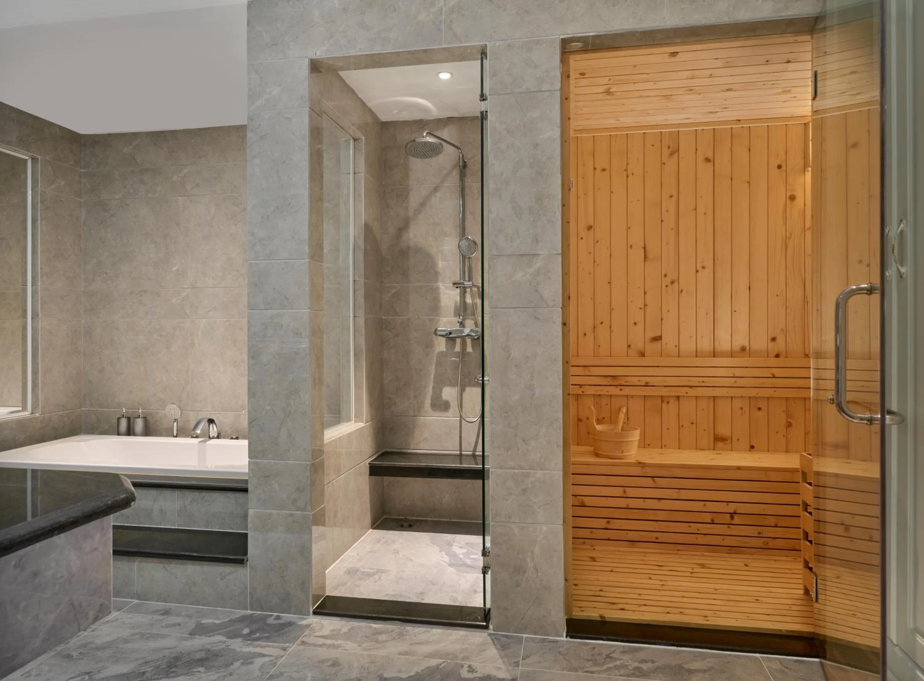 Sauna in Wyndham Grand Phnom Penh Capital