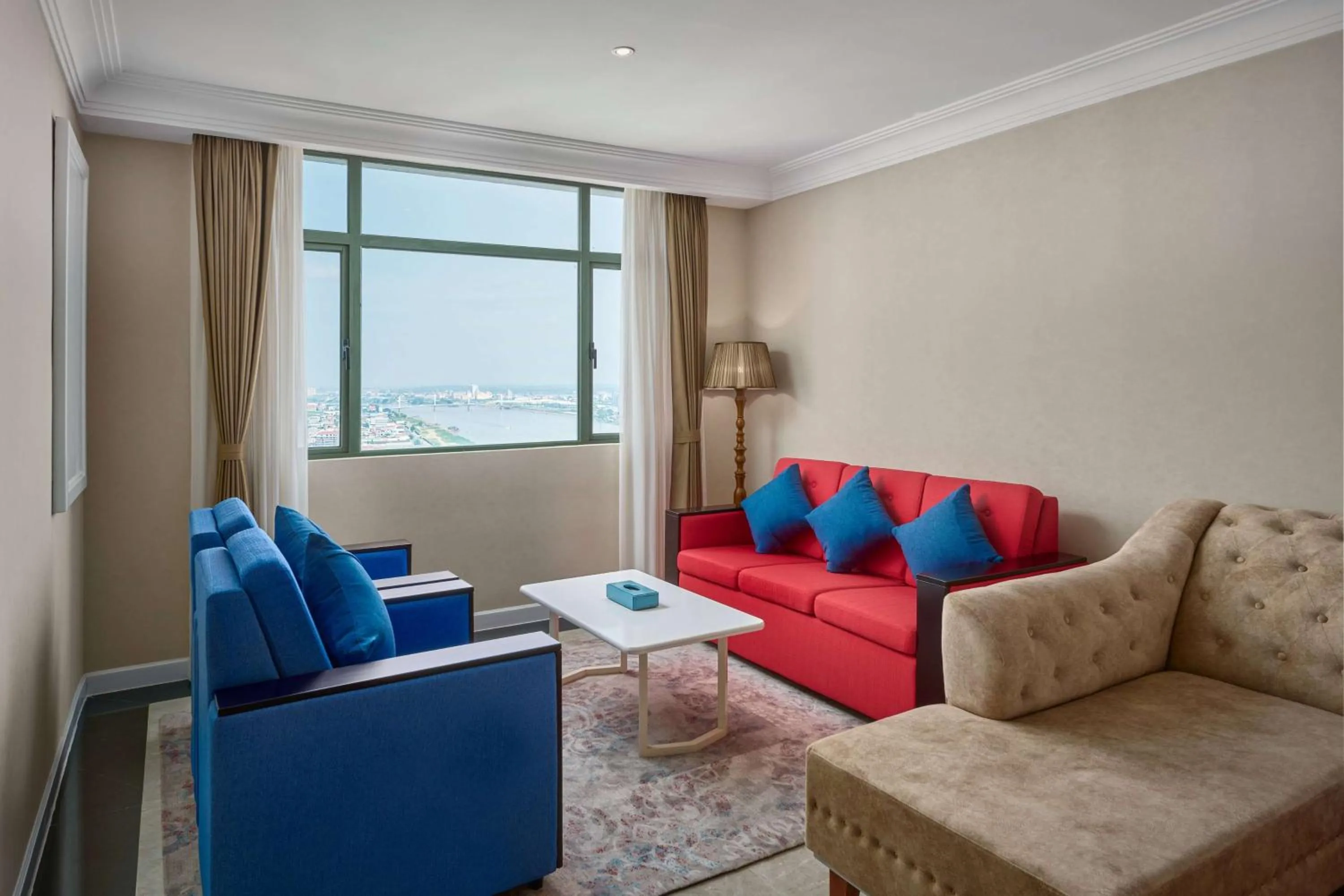 Photo of the whole room in Wyndham Grand Phnom Penh Capital