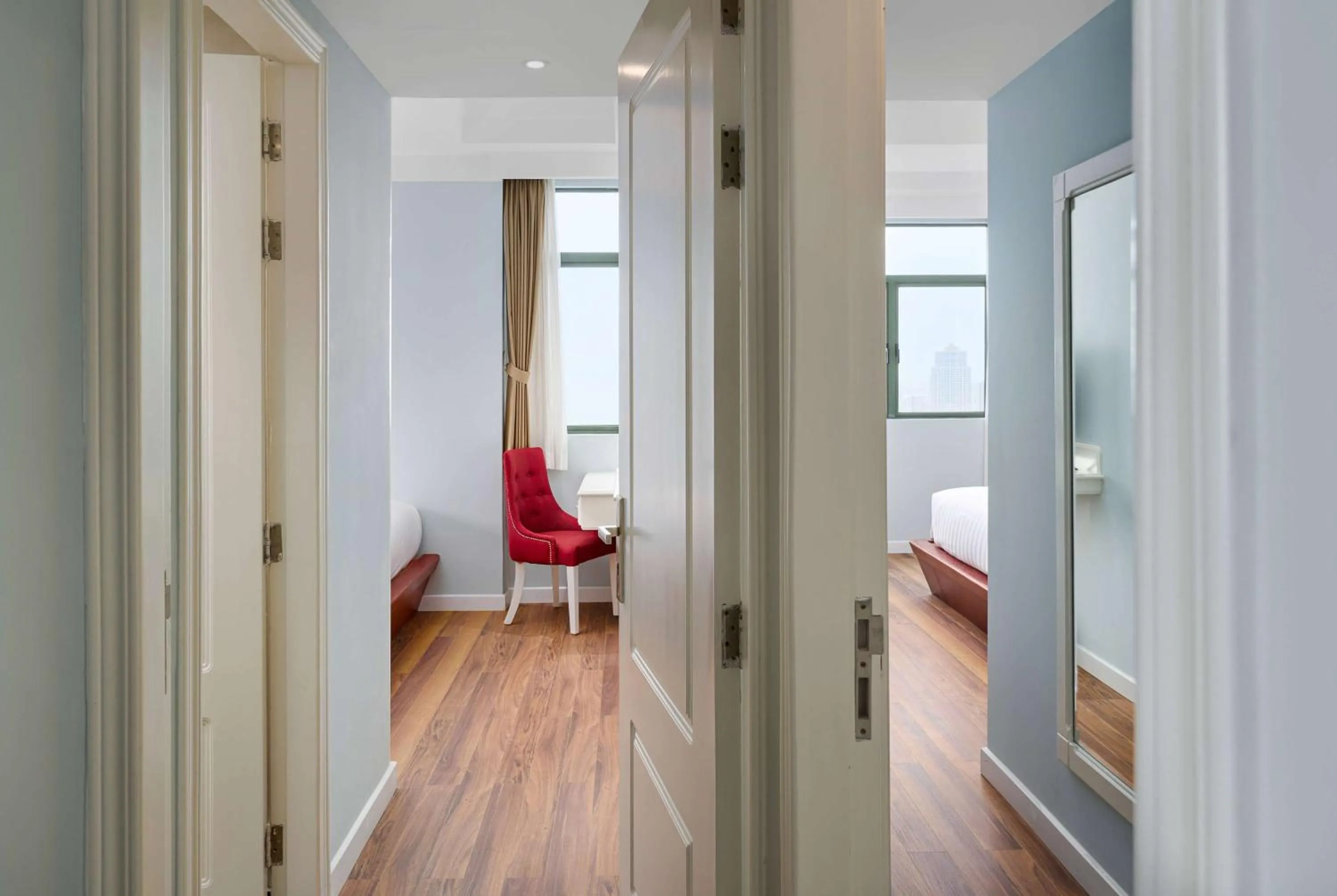 Photo of the whole room, Bed in Wyndham Grand Phnom Penh Capital