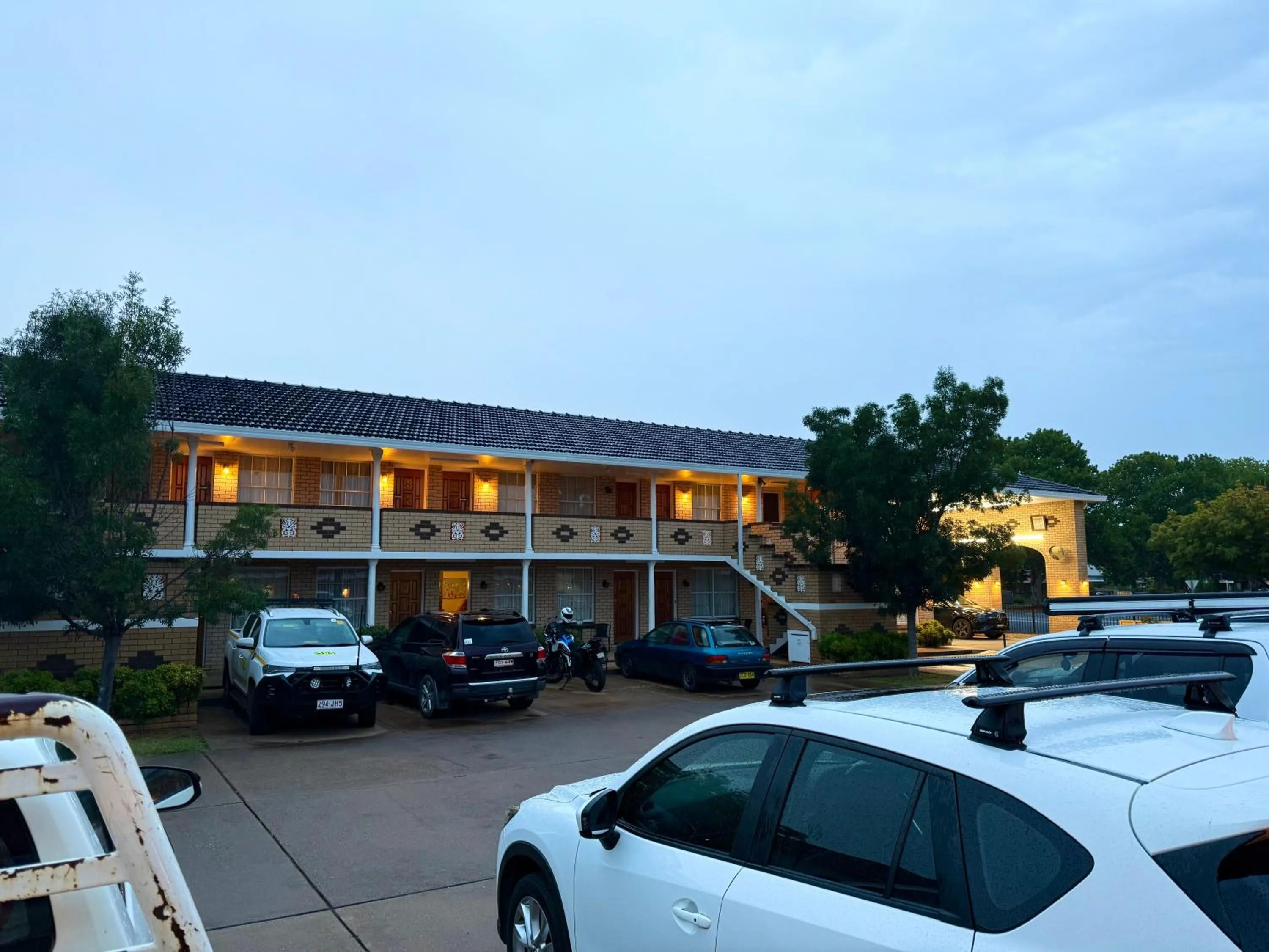 Property building in Crown Motel Wellington