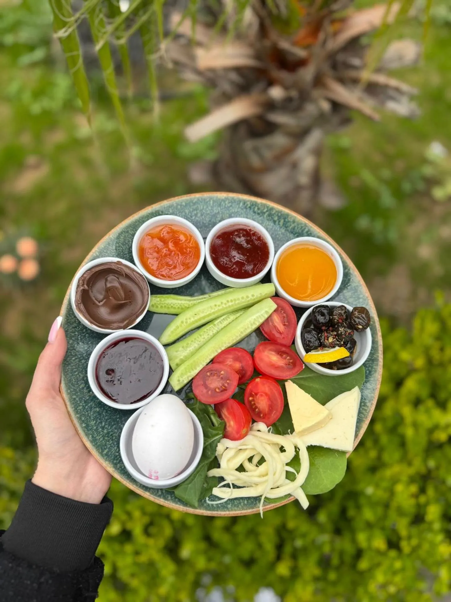Garden view in Bohem Hotel