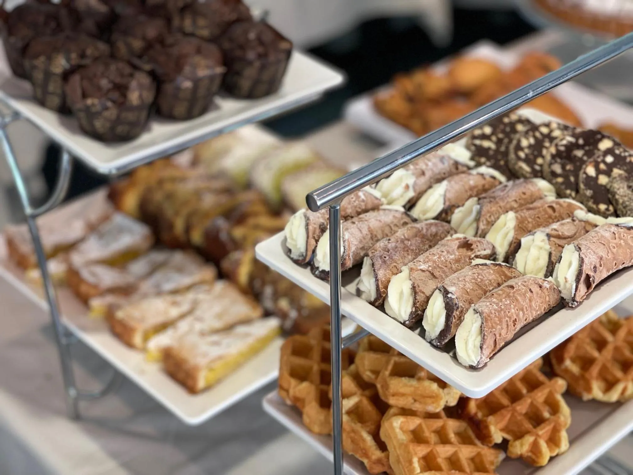 Buffet breakfast in Hotel Continental