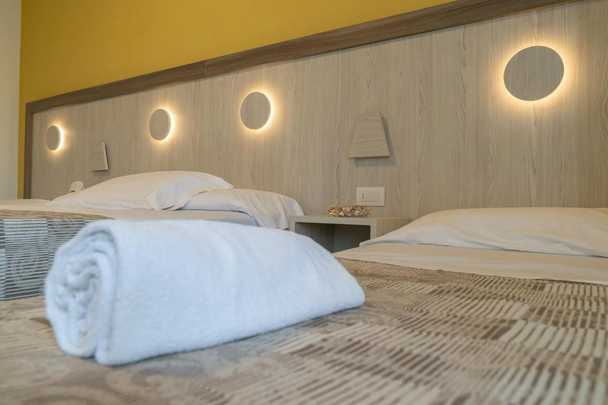 Bed in Hotel Continental