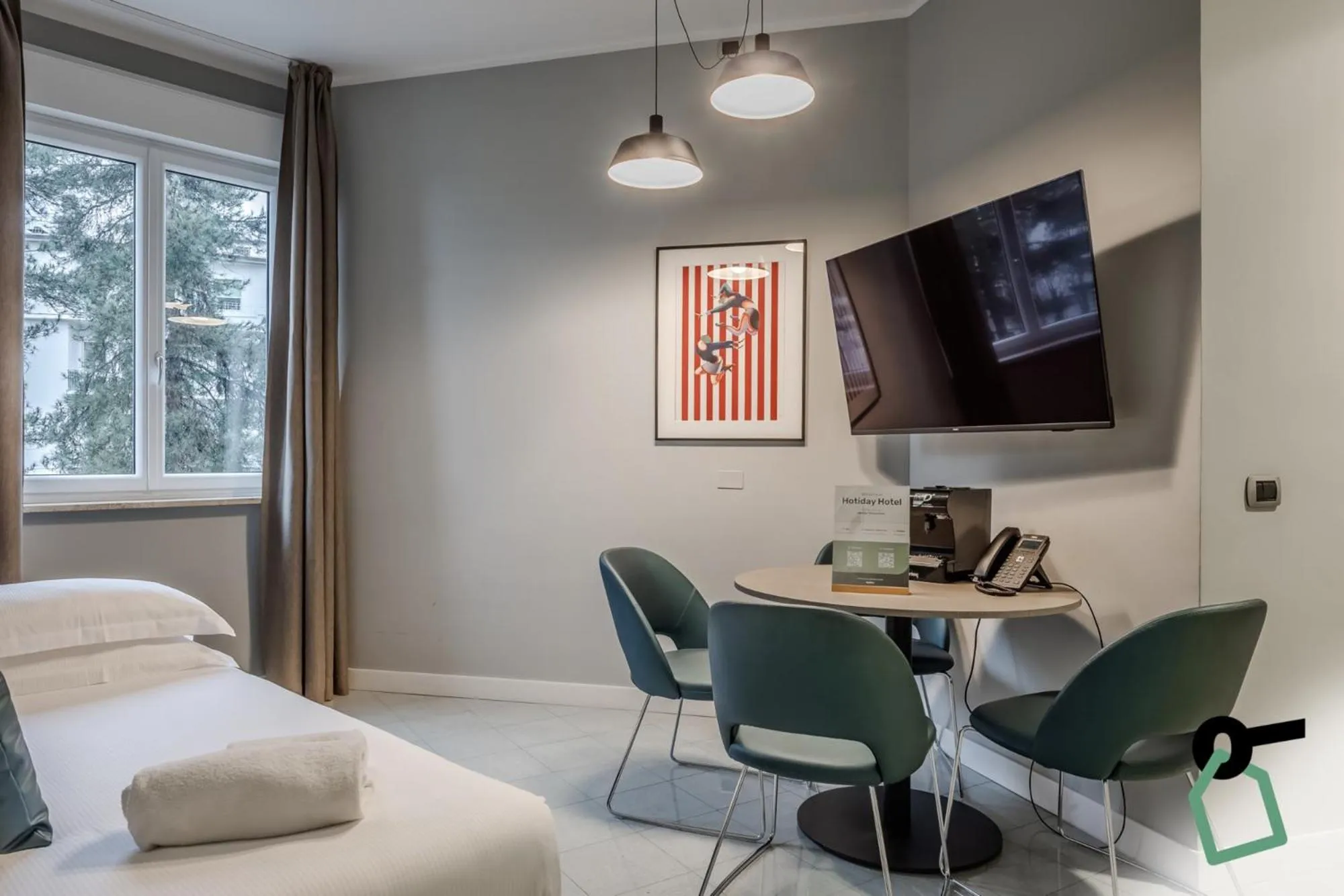 Bedroom in Hotiday Apartments La Spezia