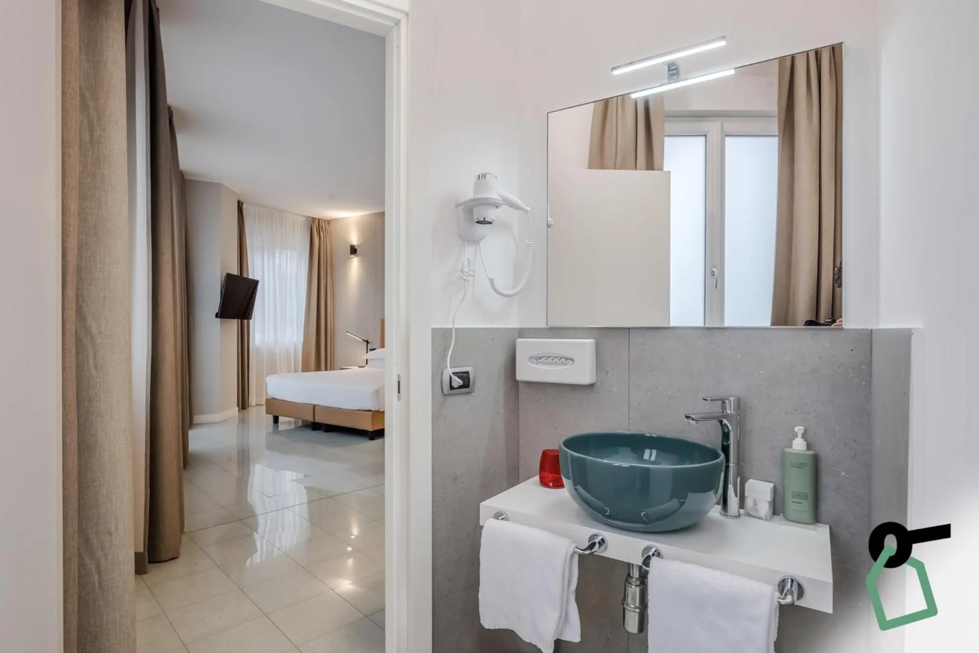 Bathroom in Hotiday Apartments La Spezia