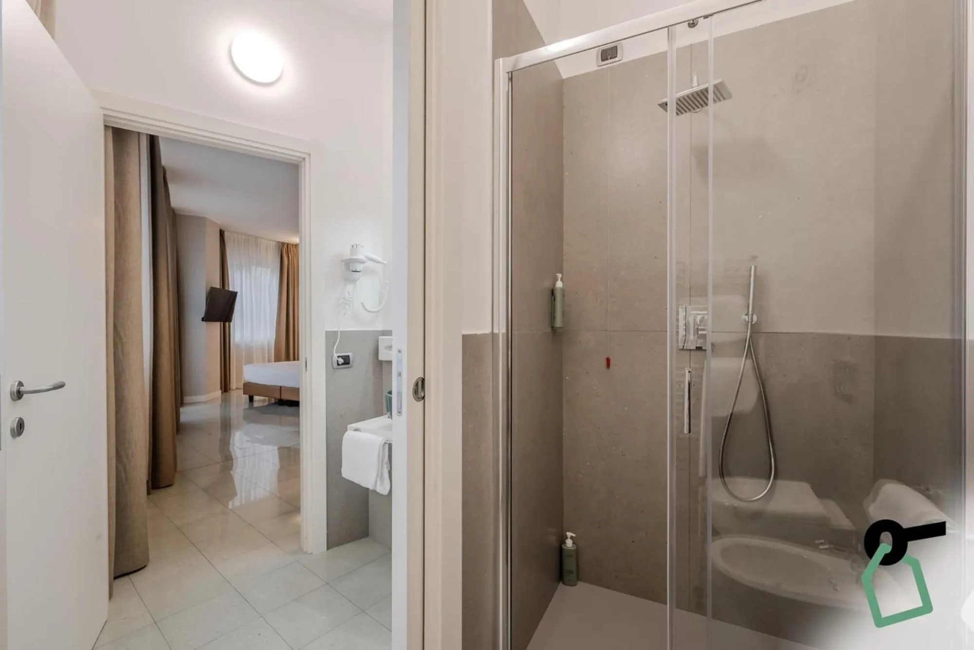 Bathroom in Hotiday Apartments La Spezia