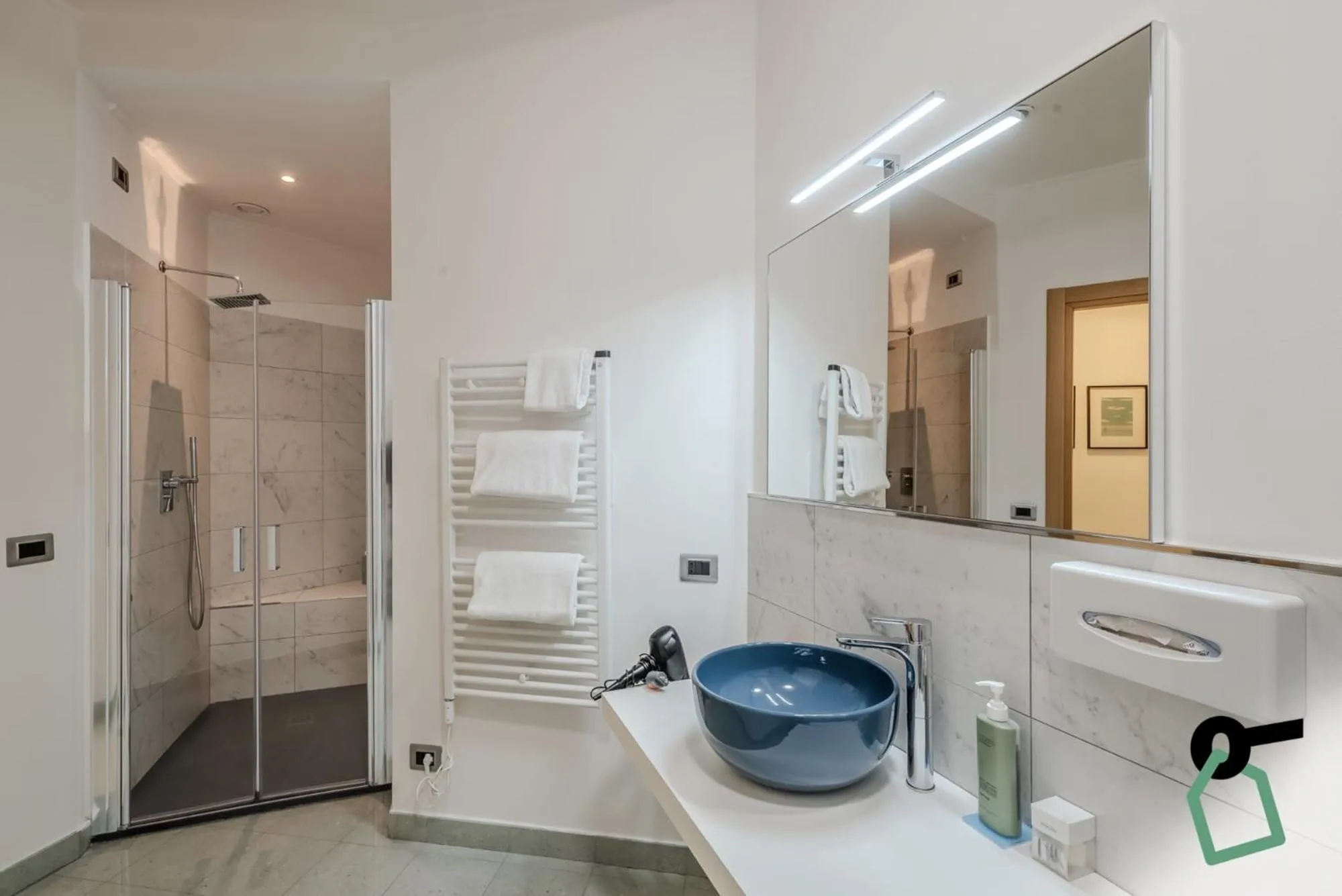 Bathroom in Hotiday Apartments La Spezia