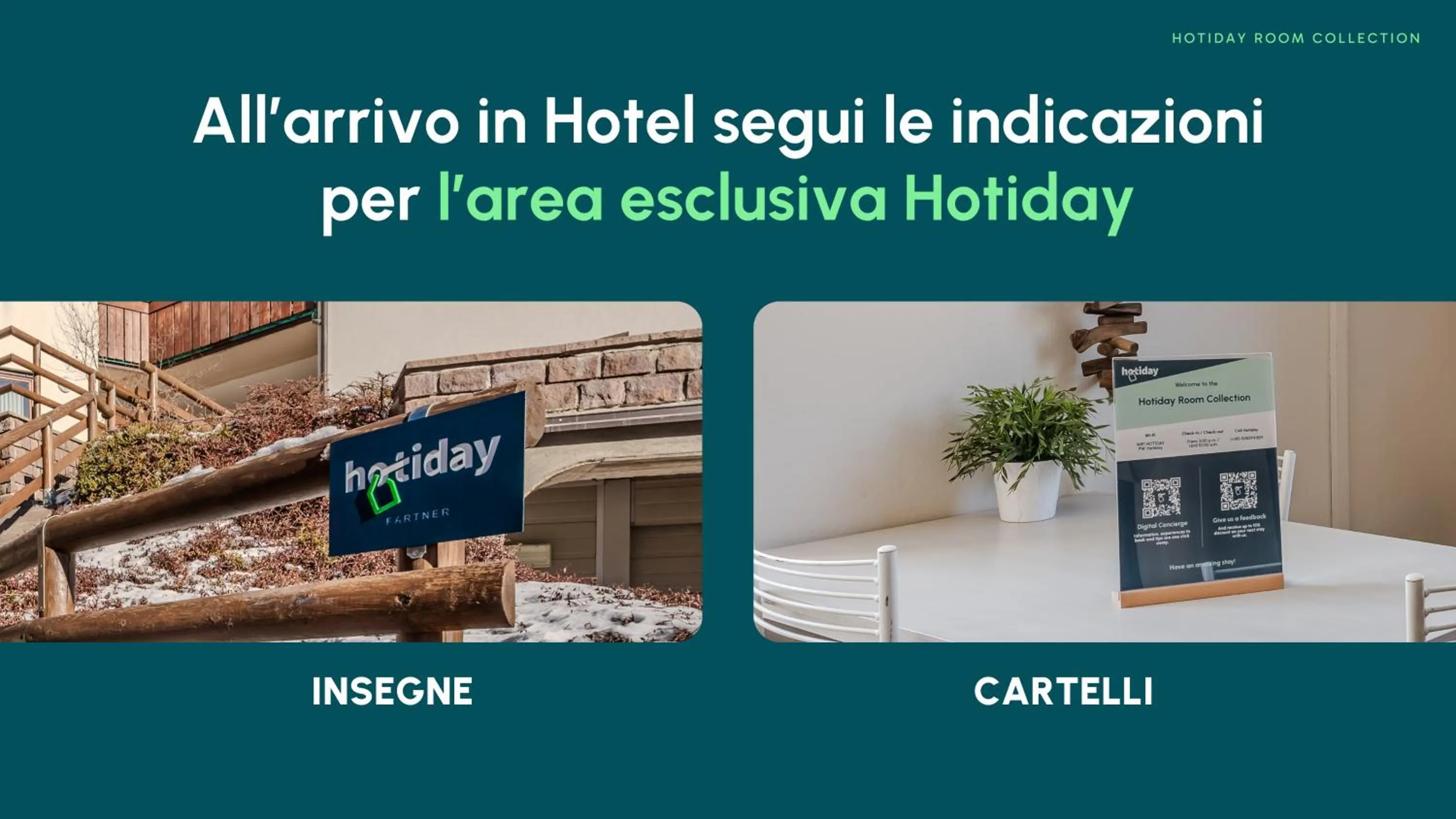 Text overlay in Hotiday Apartments La Spezia