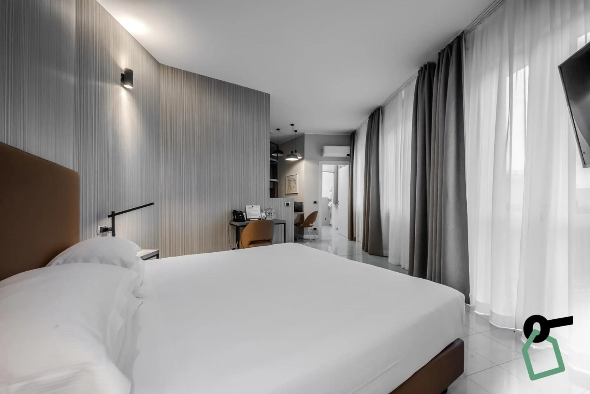 Bed in Hotiday Apartments La Spezia