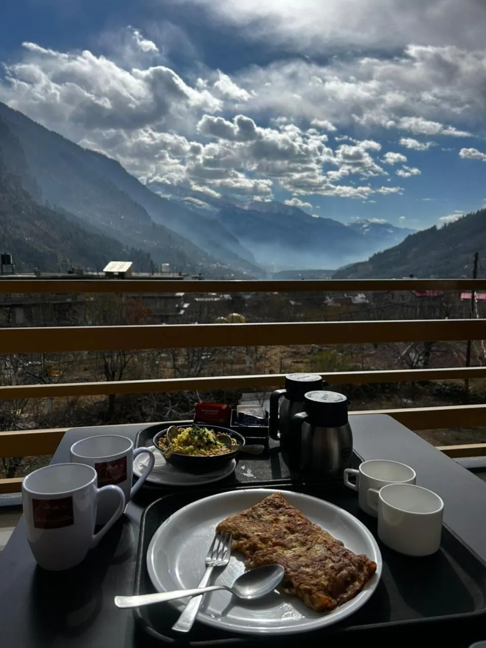 Balcony/Terrace in WANDER THRIVES INN By Ads Manali
