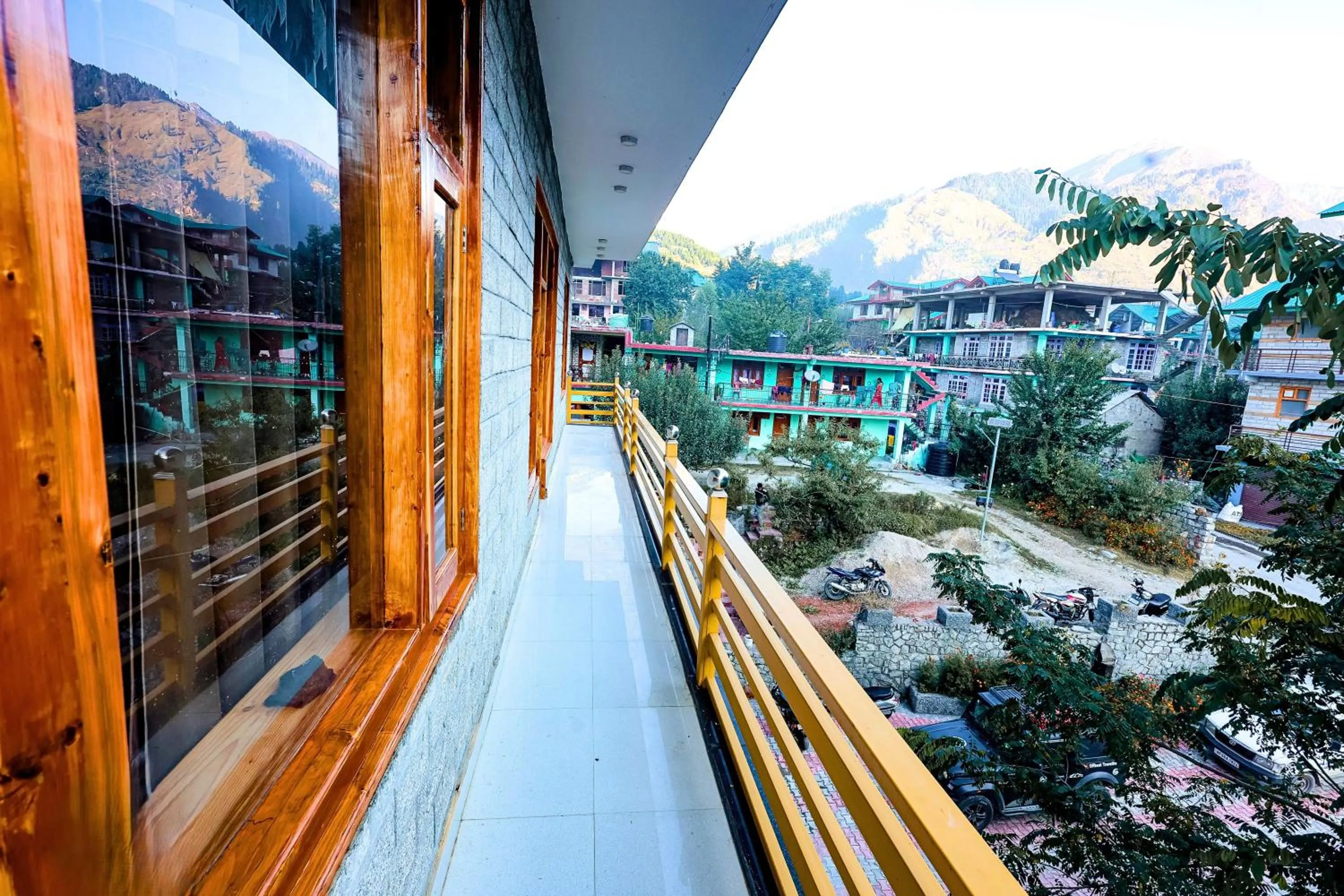 Balcony/Terrace in WANDER THRIVES INN By Ads Manali