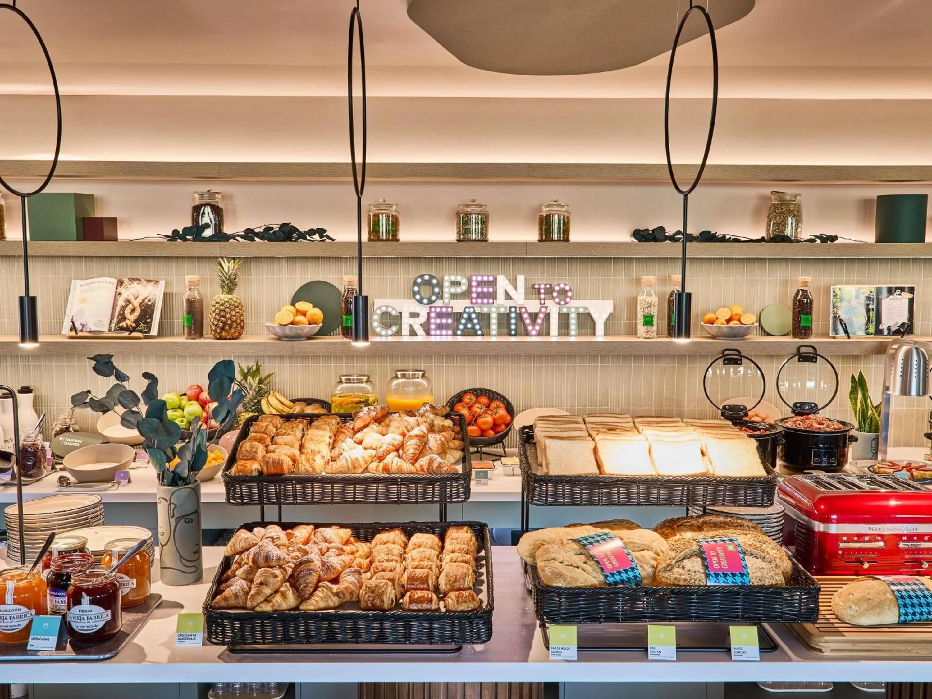 Breakfast in Ibis Styles Madrid Airport Valdebebas