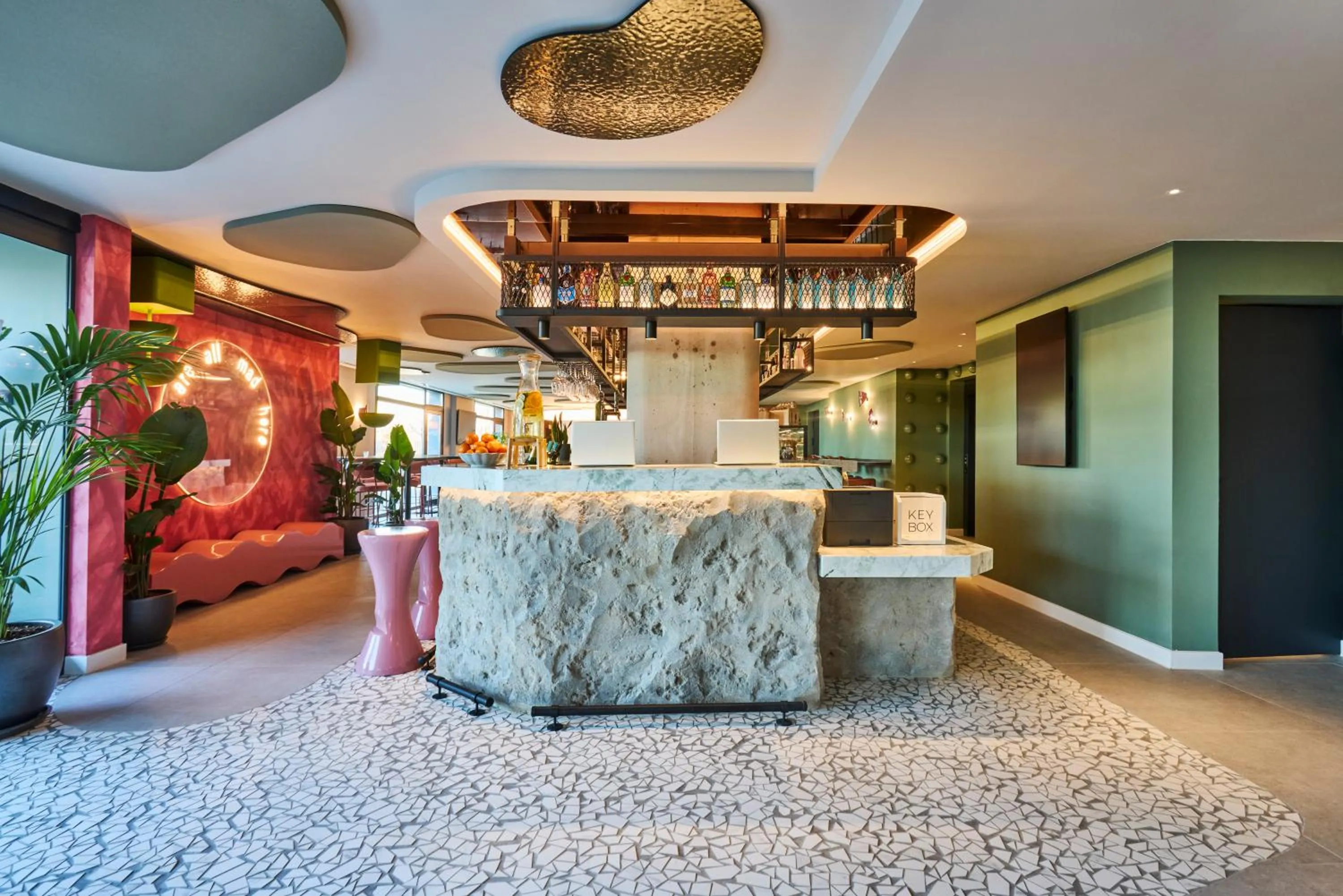 Lobby or reception in Ibis Styles Madrid Airport Valdebebas