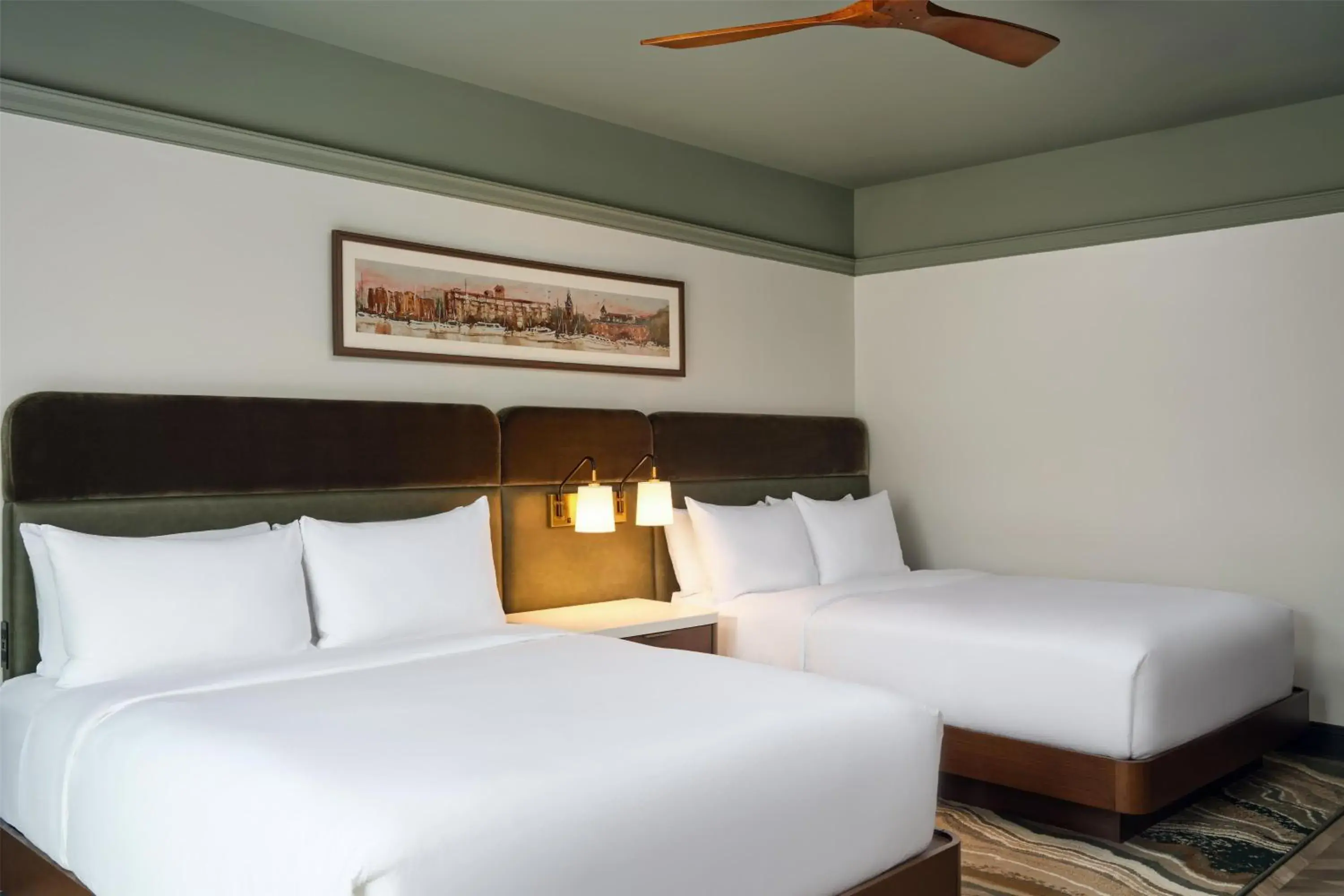 Queen Room with Two Queen Beds in Tryon Riverfront Inn New Bern, Tapestry Collection By Hilton Queen Room with Two Queen Beds in Tryon Riverfront Inn New Bern, Tapestry Collection By Hilton