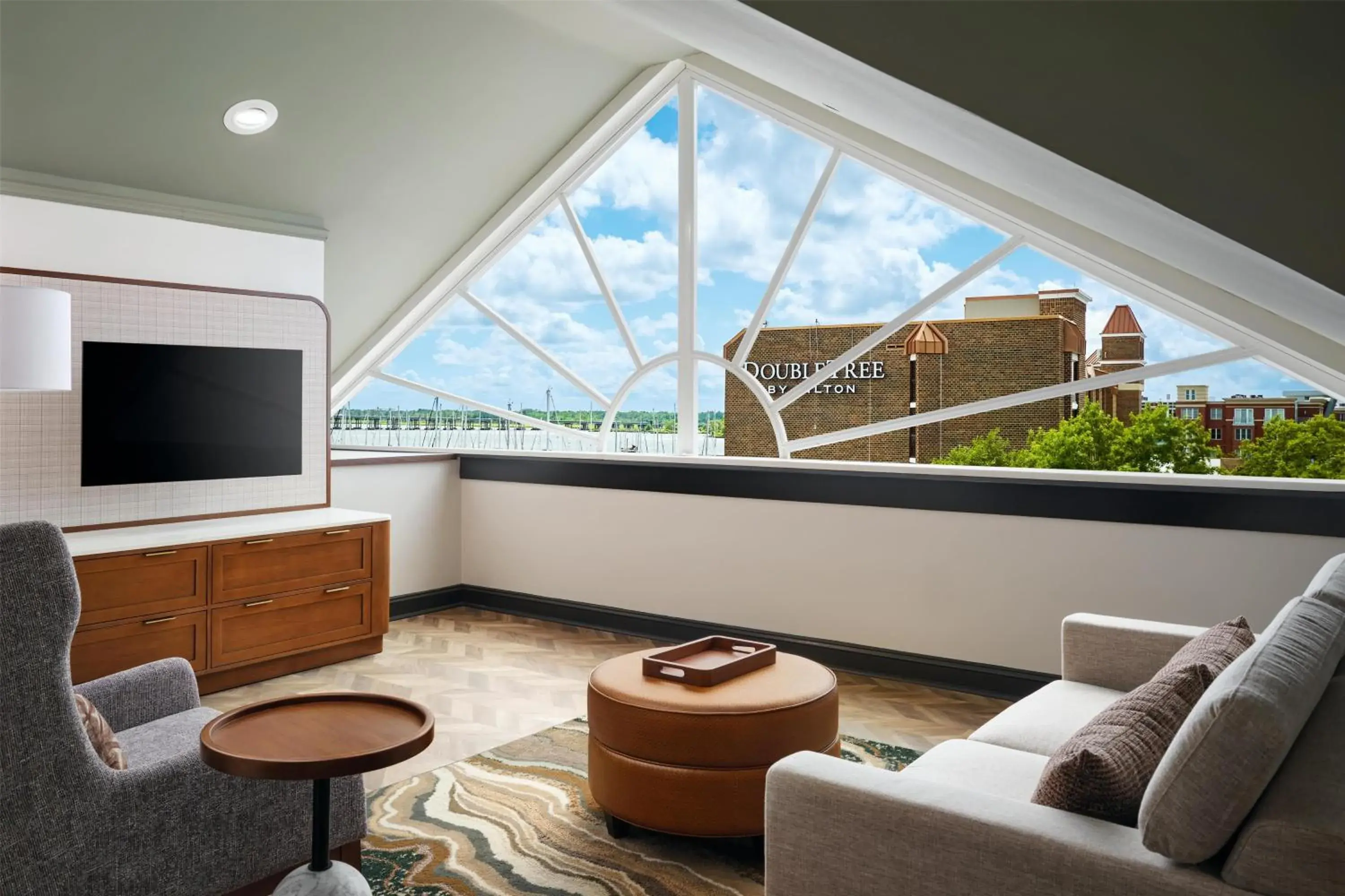 King Dormer Suite - Water View in Tryon Riverfront Inn New Bern, Tapestry Collection By Hilton King Dormer Suite - Water View in Tryon Riverfront Inn New Bern, Tapestry Collection By Hilton