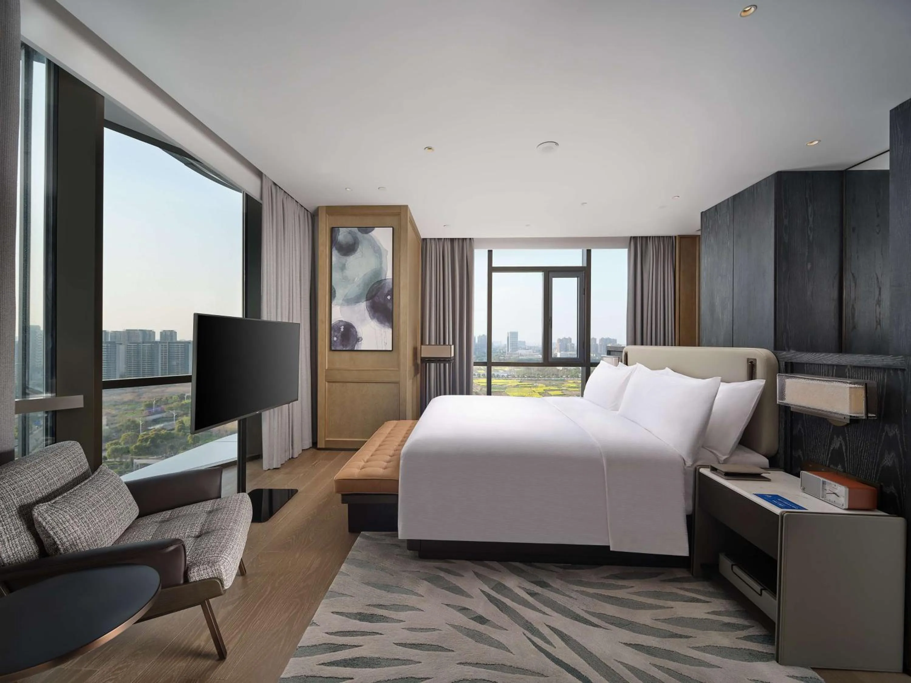 Bed in Hilton Jiashan