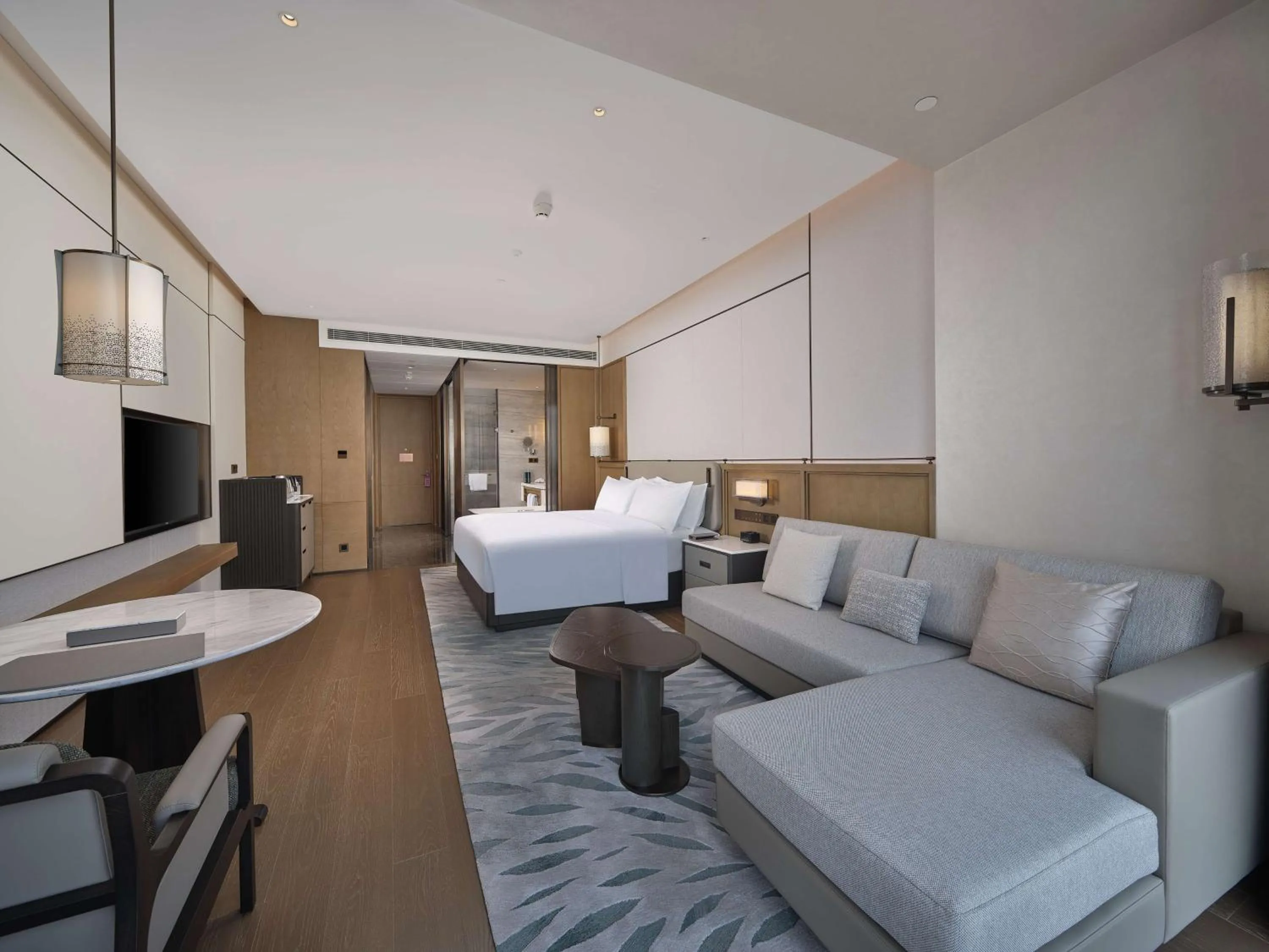 Living room in Hilton Jiashan