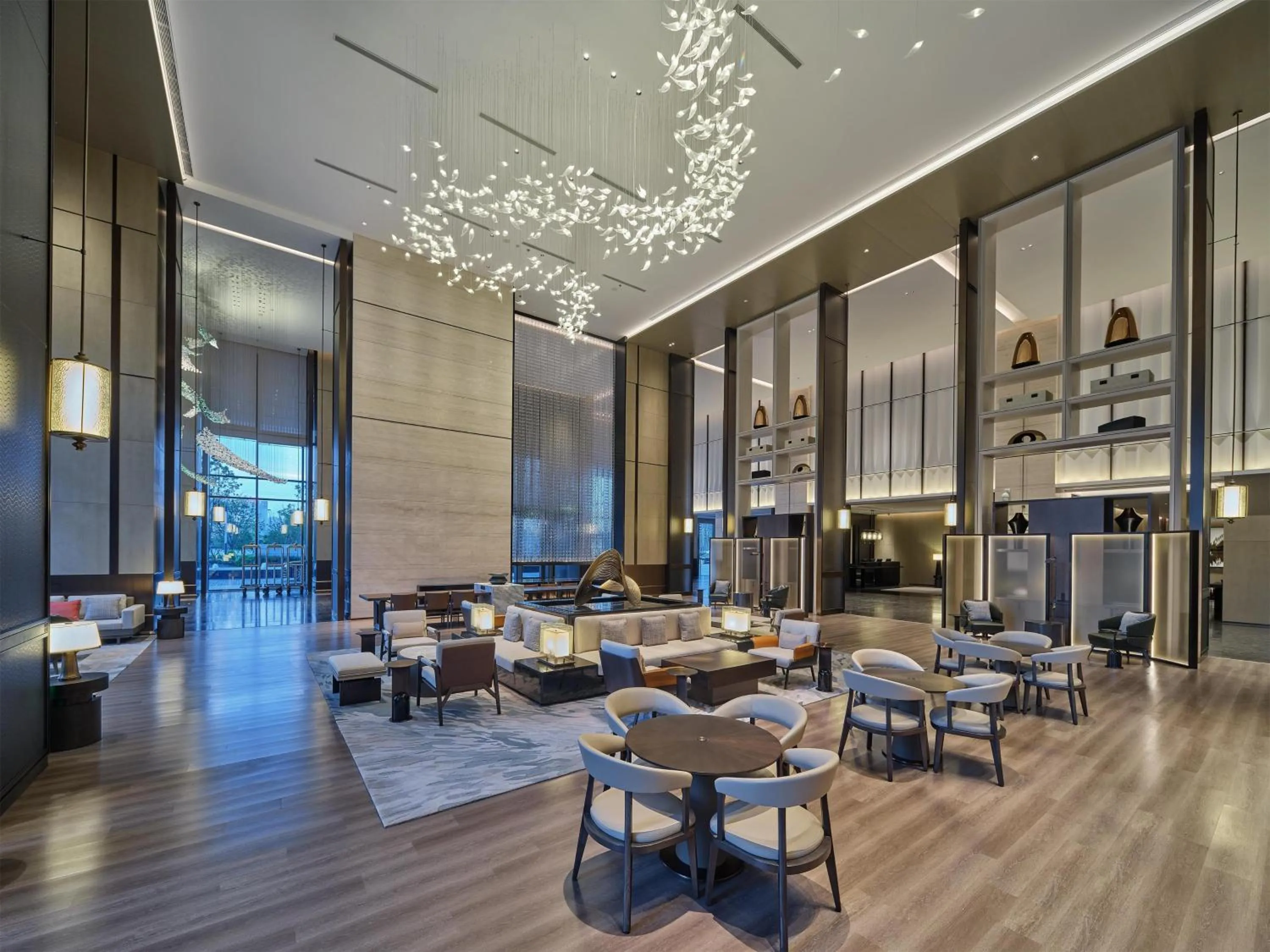 Lobby or reception in Hilton Jiashan