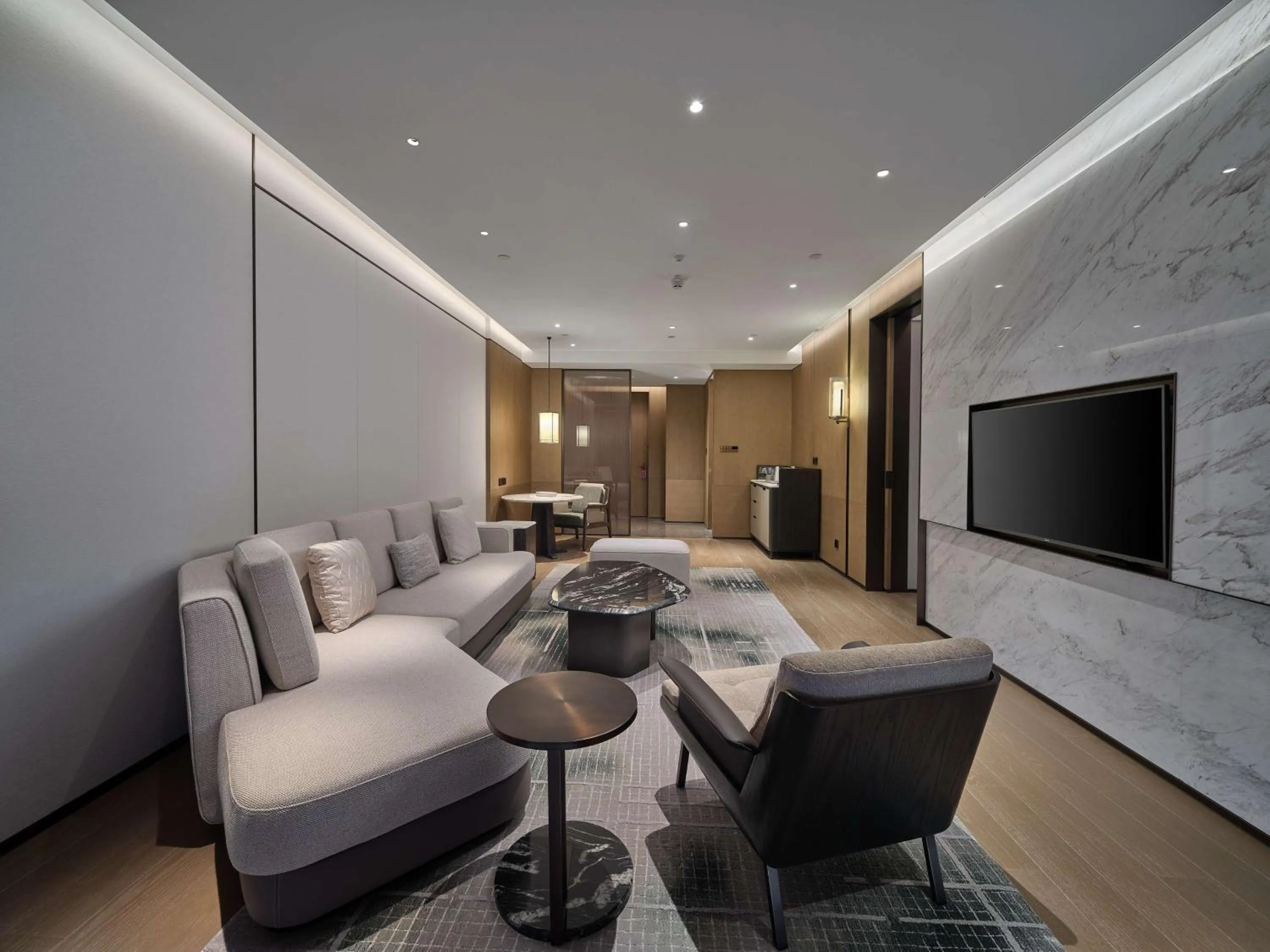 Living room in Hilton Jiashan