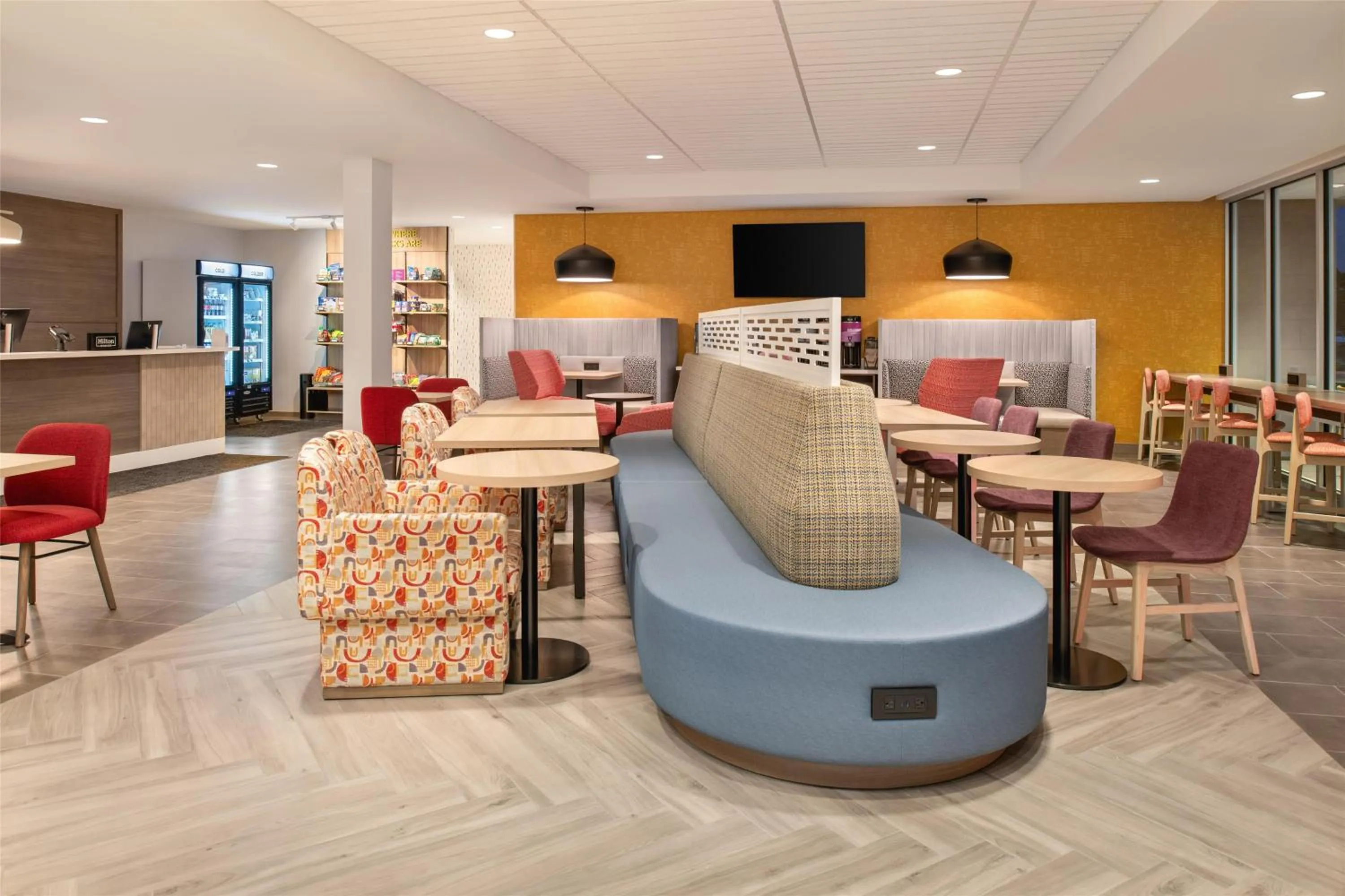 Lobby or reception in Home2 Suites By Hilton Woodland Sacramento