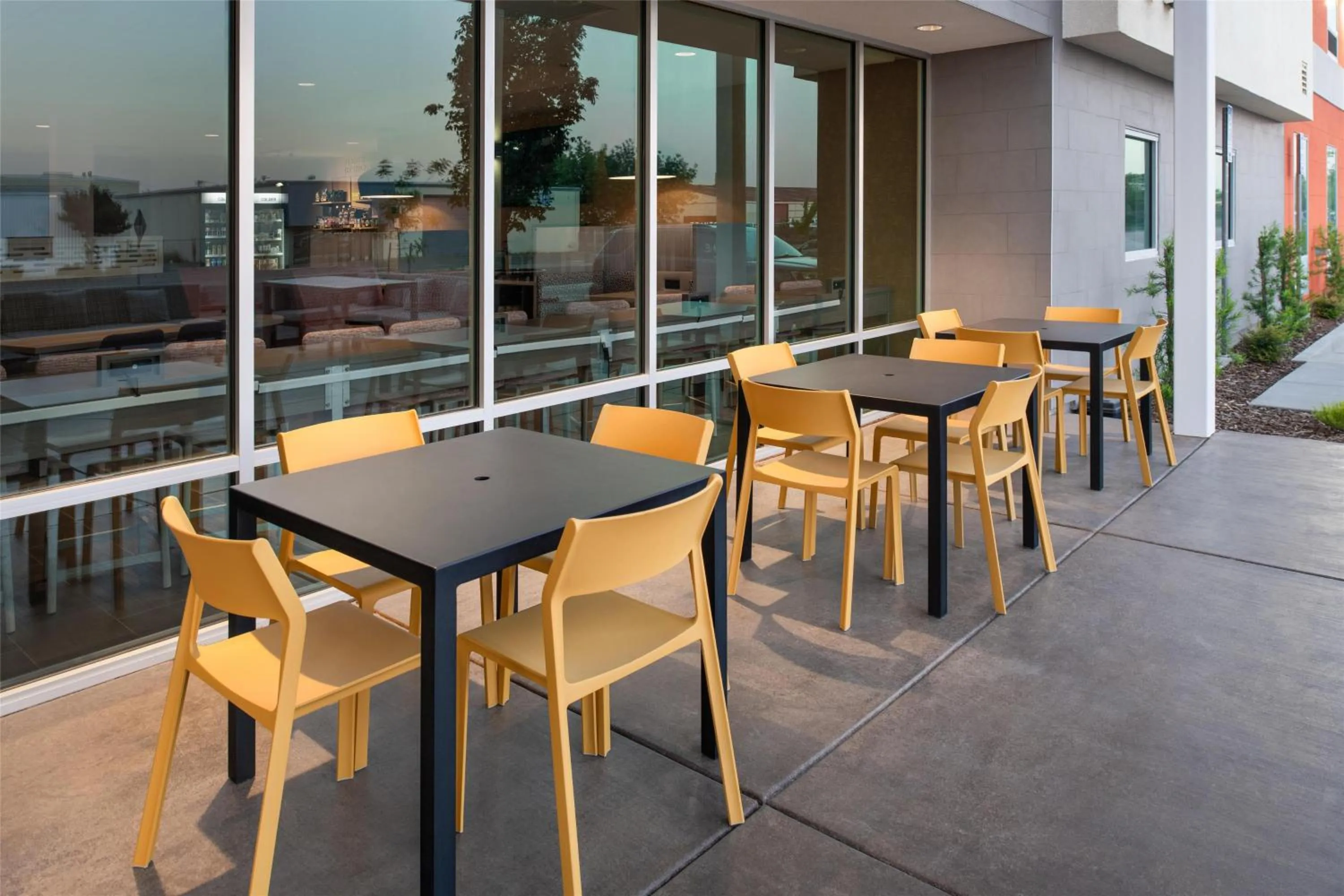 Patio in Home2 Suites By Hilton Woodland Sacramento