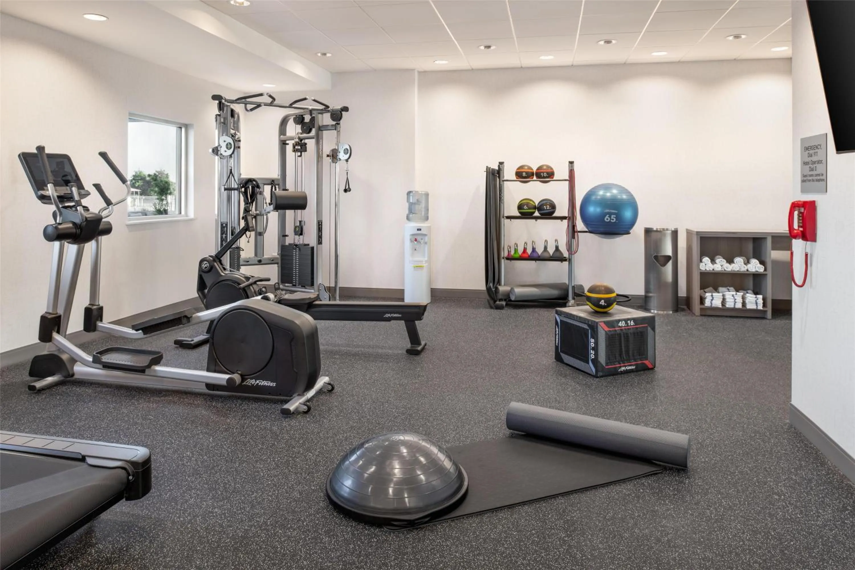 Fitness centre/facilities in Home2 Suites By Hilton Woodland Sacramento