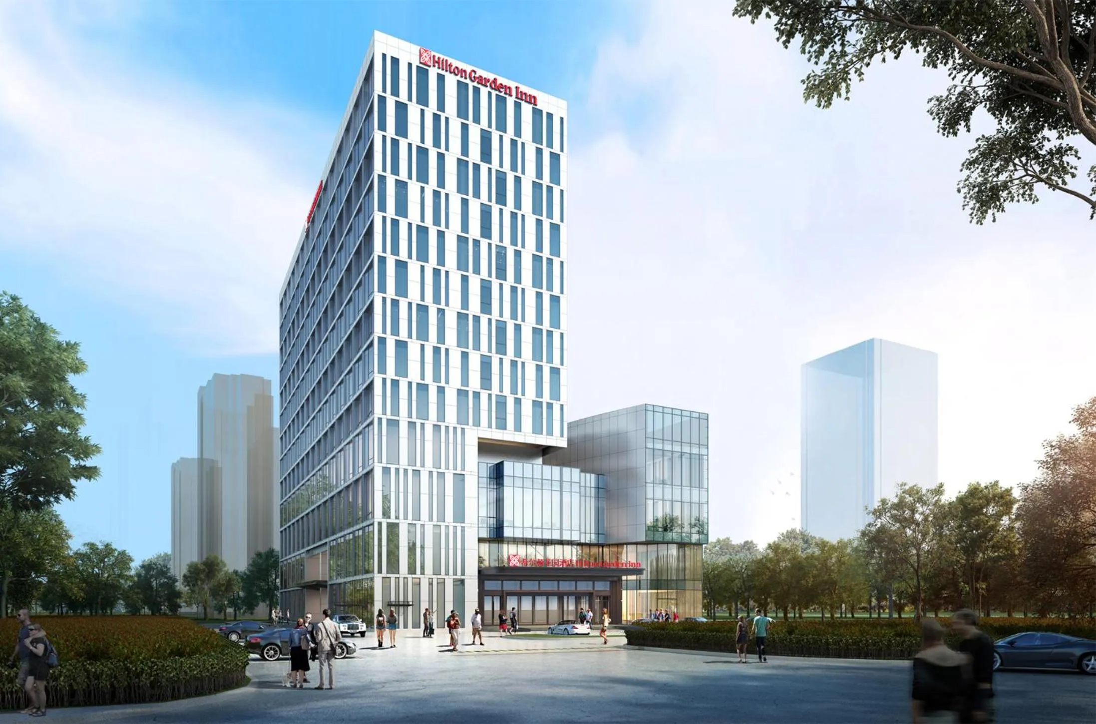 Property building in Hilton Garden Inn Suzhou Kunshan