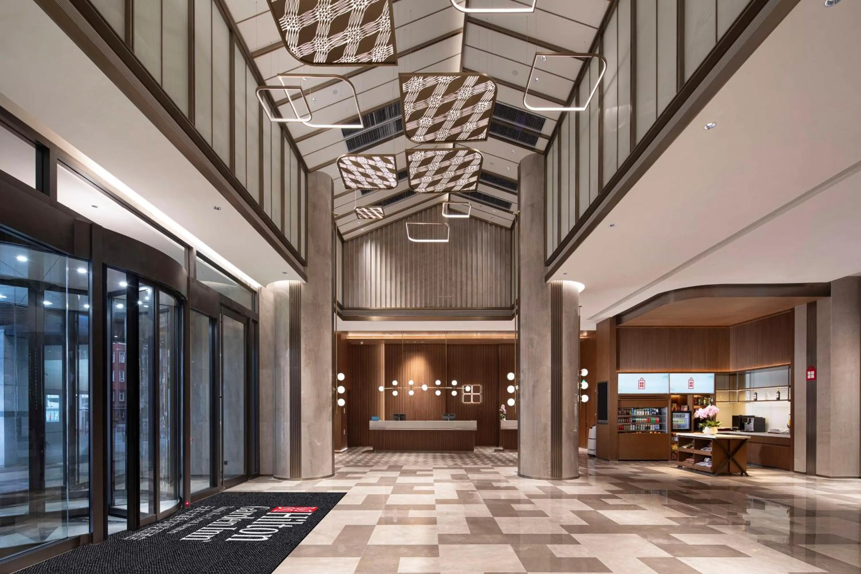 Lobby or reception in Hilton Garden Inn Tianjin Five Great Avenues