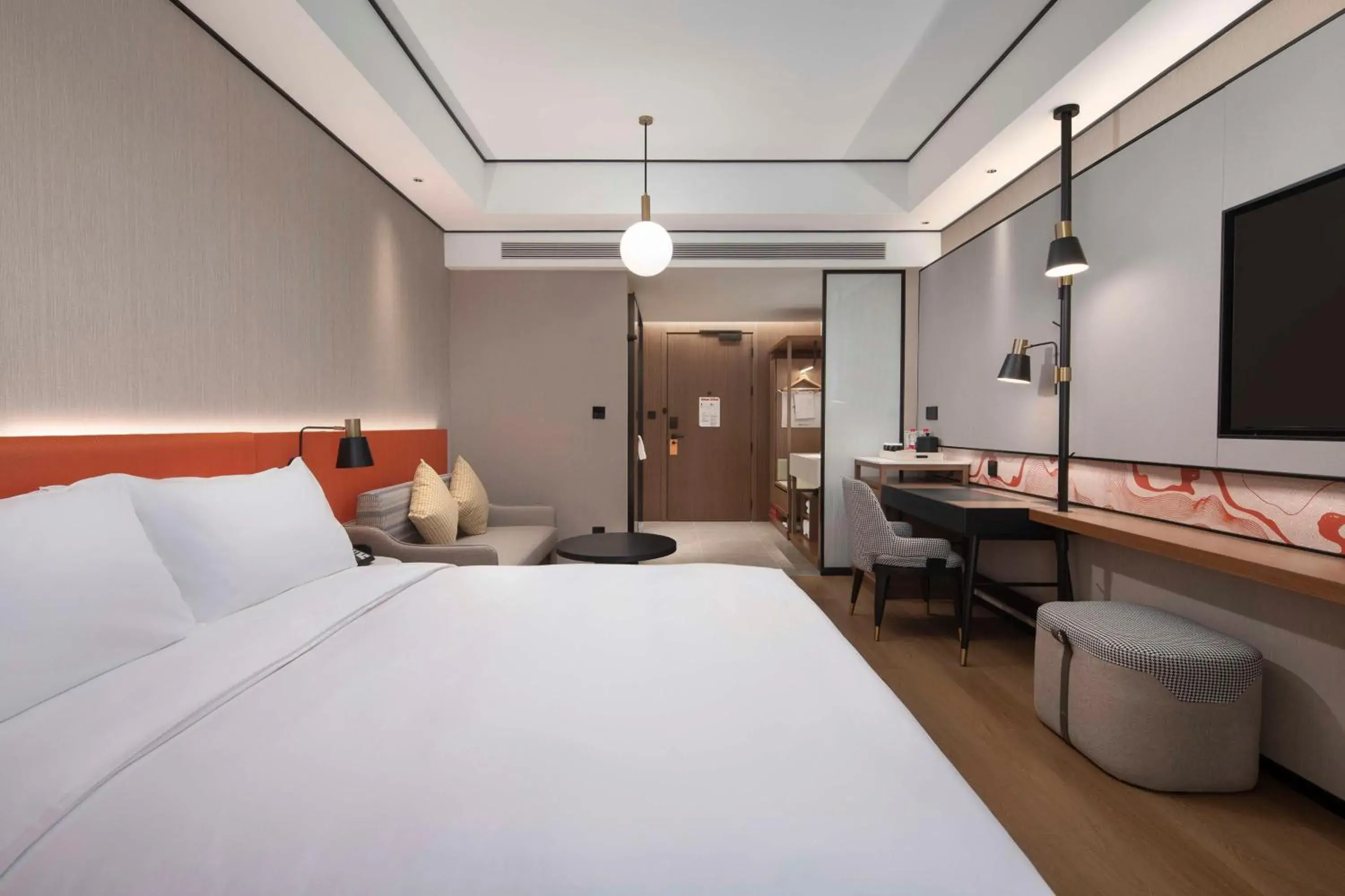 King Guest Room in Hilton Garden Inn Tianjin Five Great Avenues King Guest Room in Hilton Garden Inn Tianjin Five Great Avenues