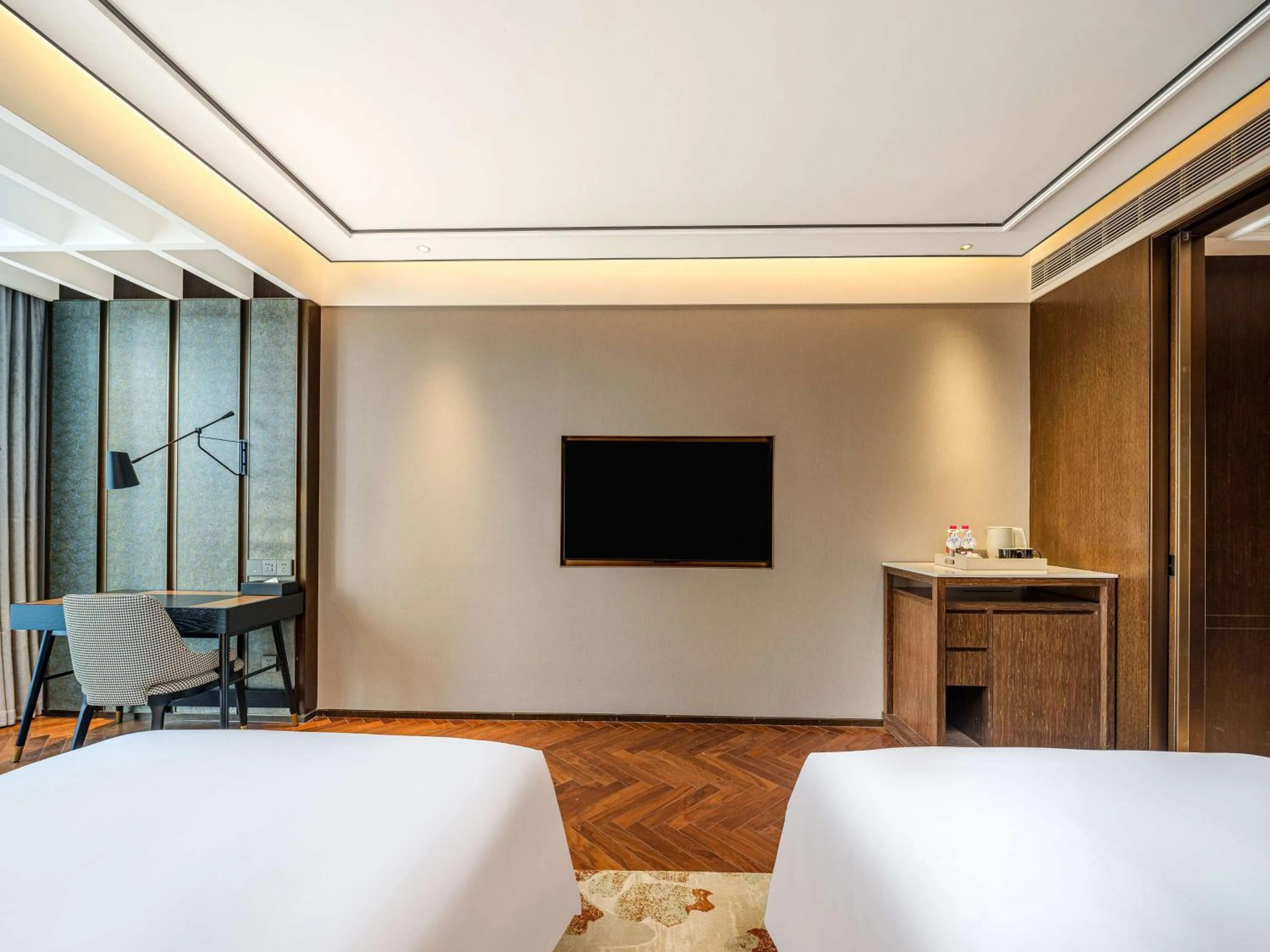 Bed in Hilton Garden Inn Beijing Guomao