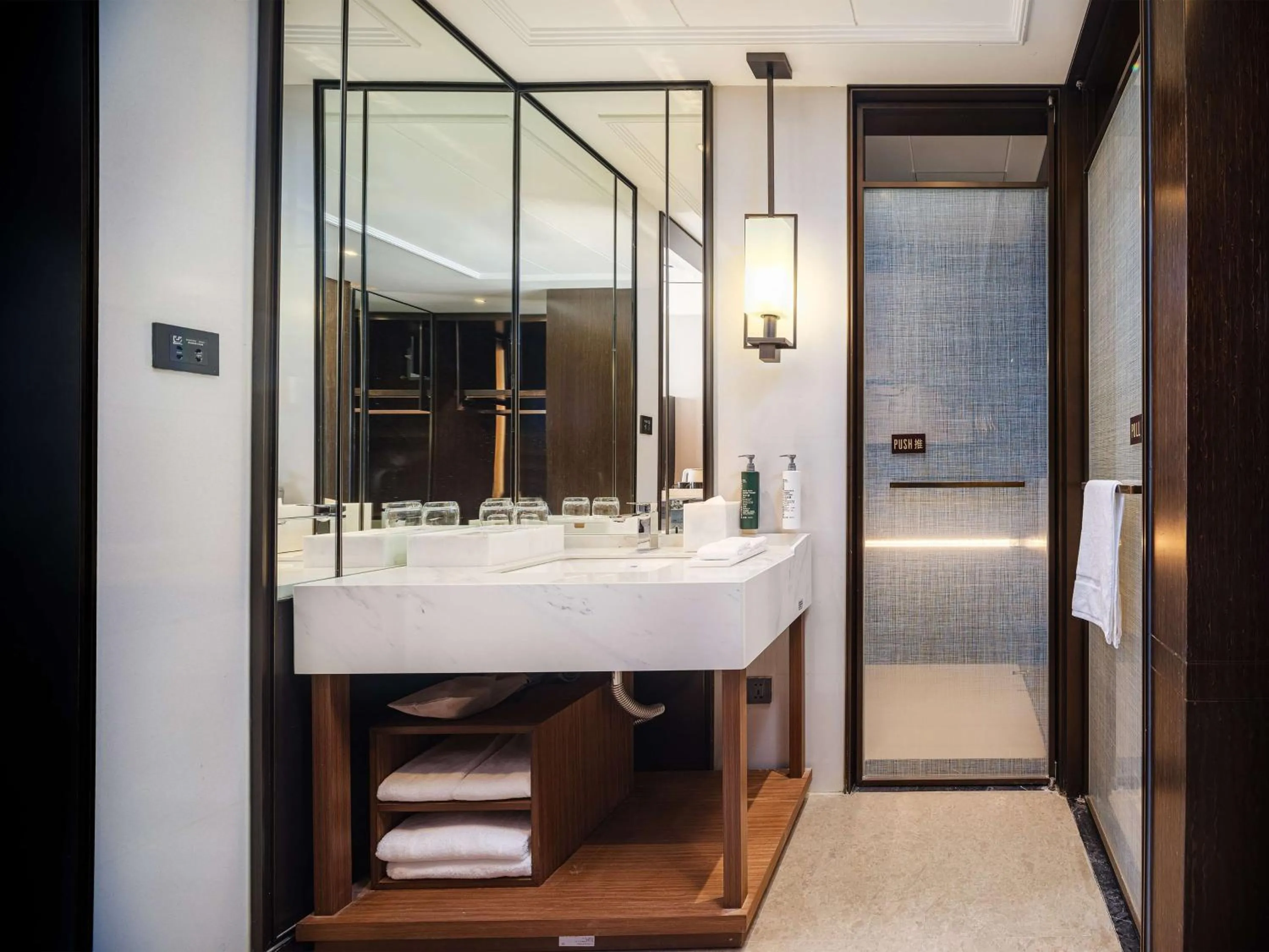 Bathroom in Hilton Garden Inn Beijing Guomao