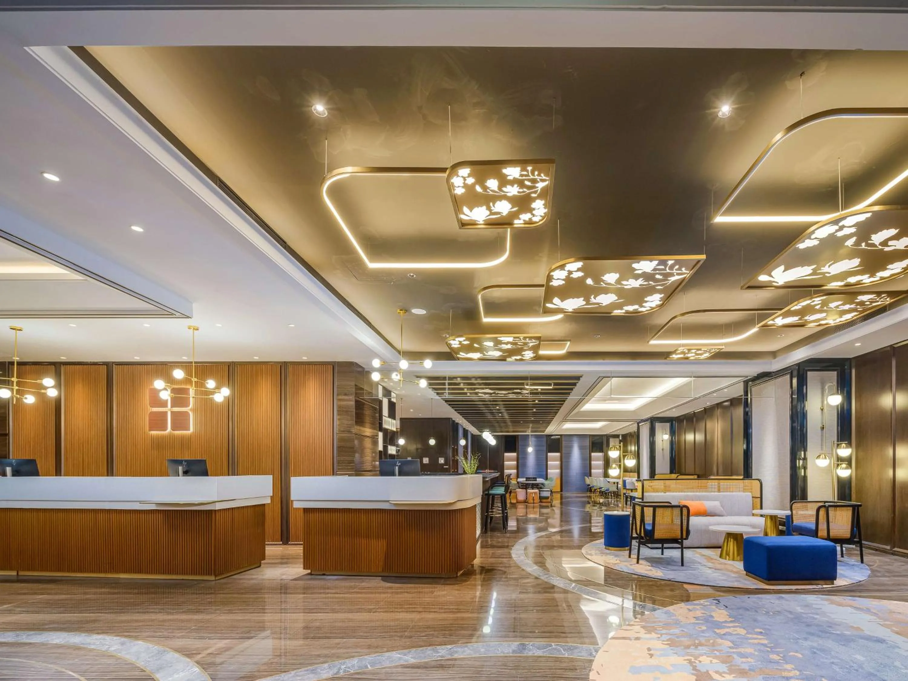 Lobby or reception in Hilton Garden Inn Beijing Guomao