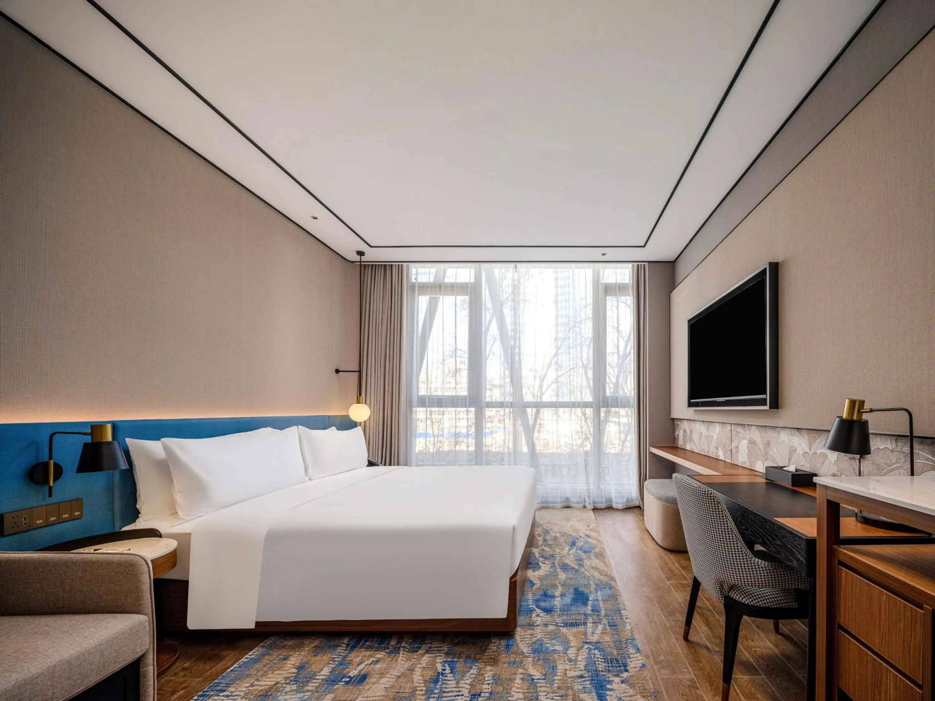 Bed in Hilton Garden Inn Beijing Guomao