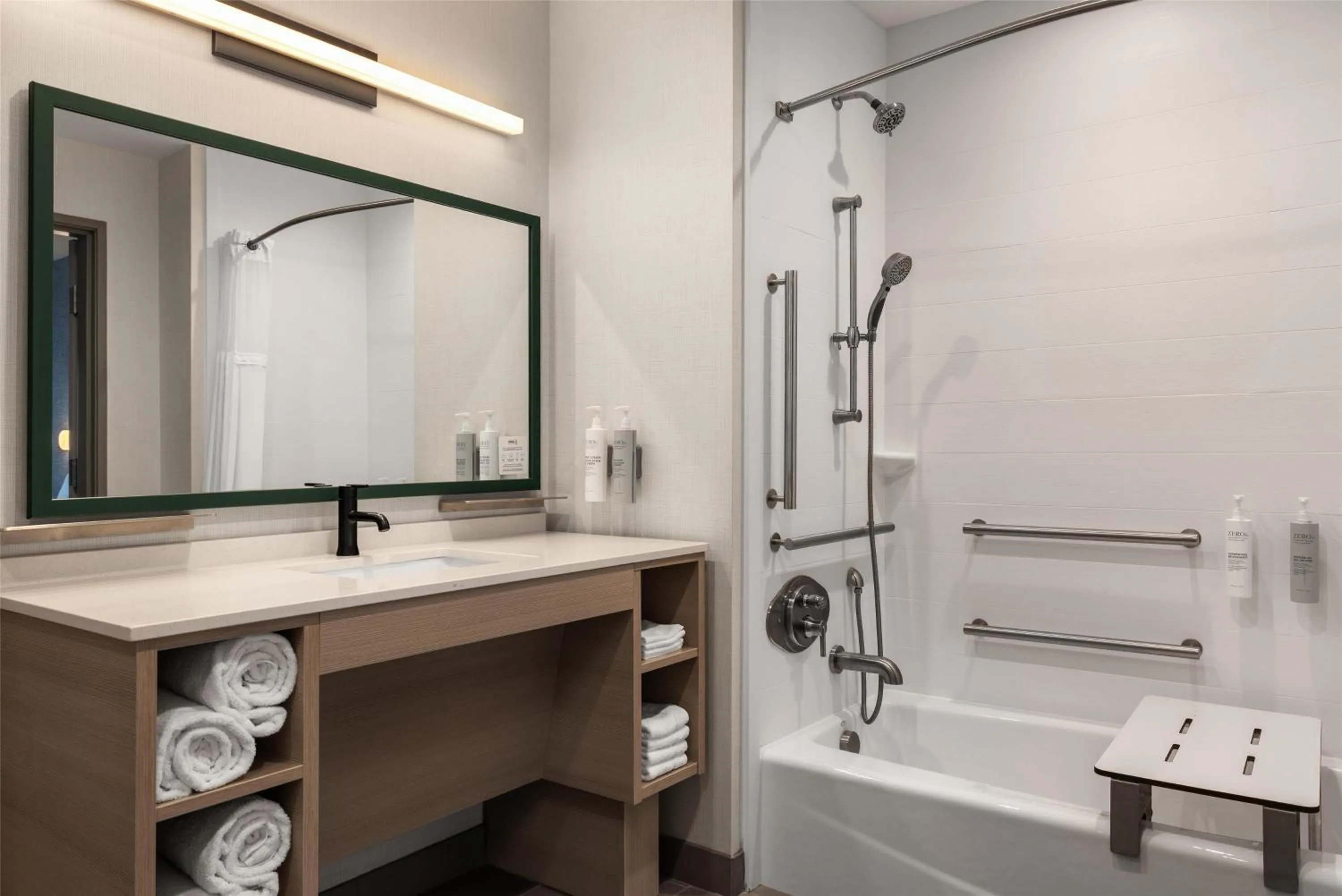 Bathroom in Home2 Suites By Hilton Fort Worth Lake Worth