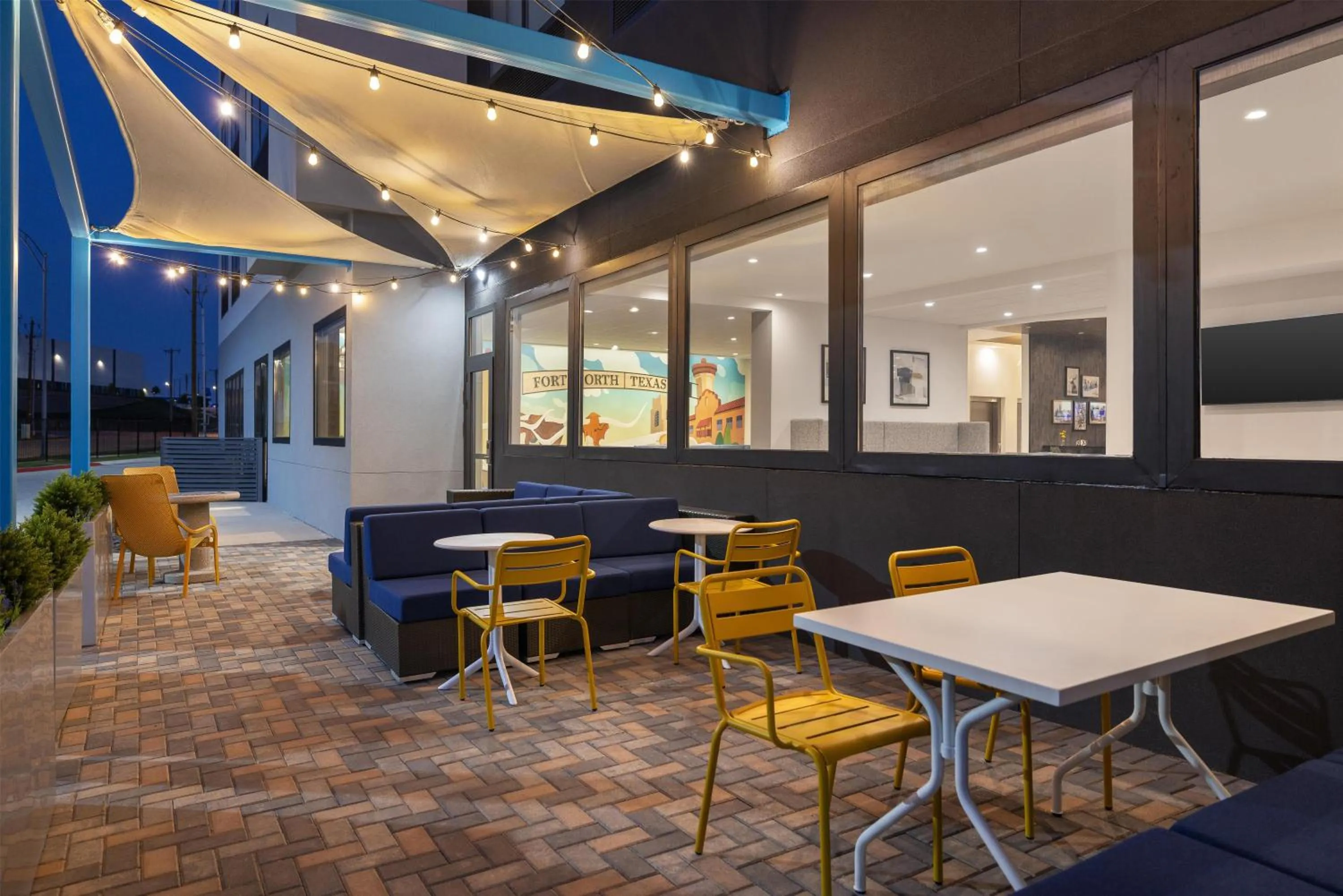 Patio in Home2 Suites By Hilton Fort Worth Lake Worth