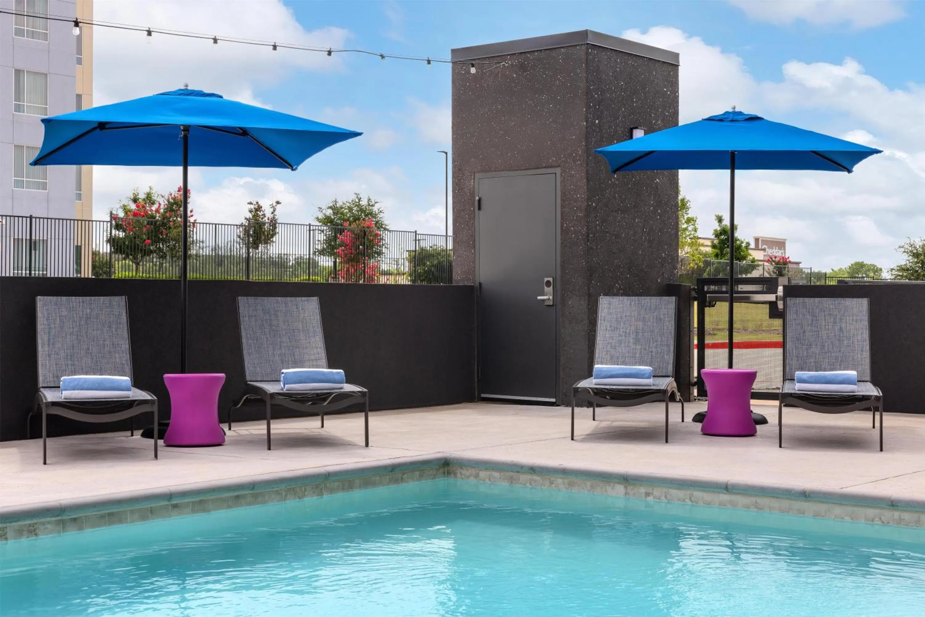 Pool view in Home2 Suites By Hilton Fort Worth Lake Worth