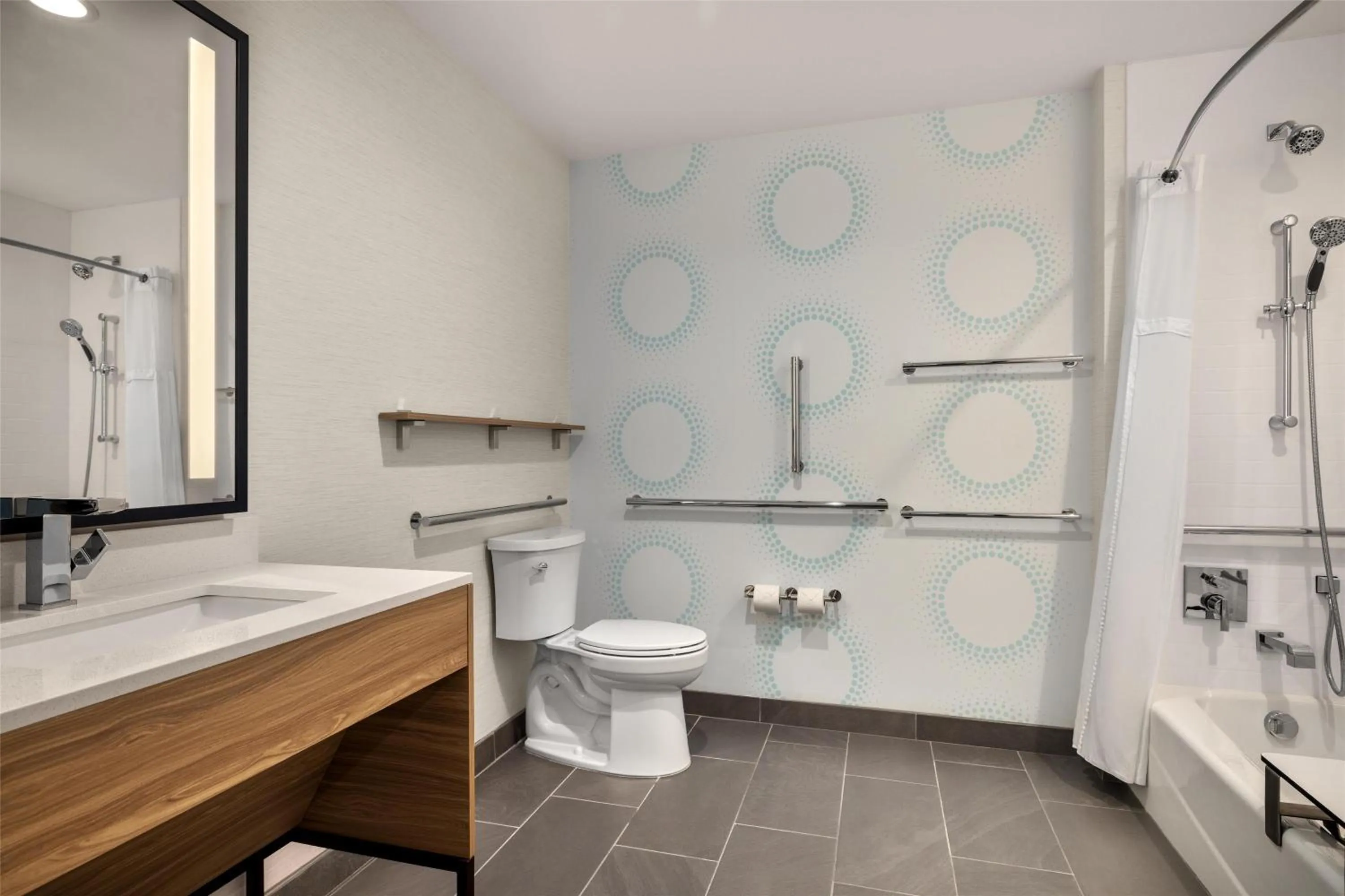 Bathroom in Tru By Hilton Fort Worth Lake Worth