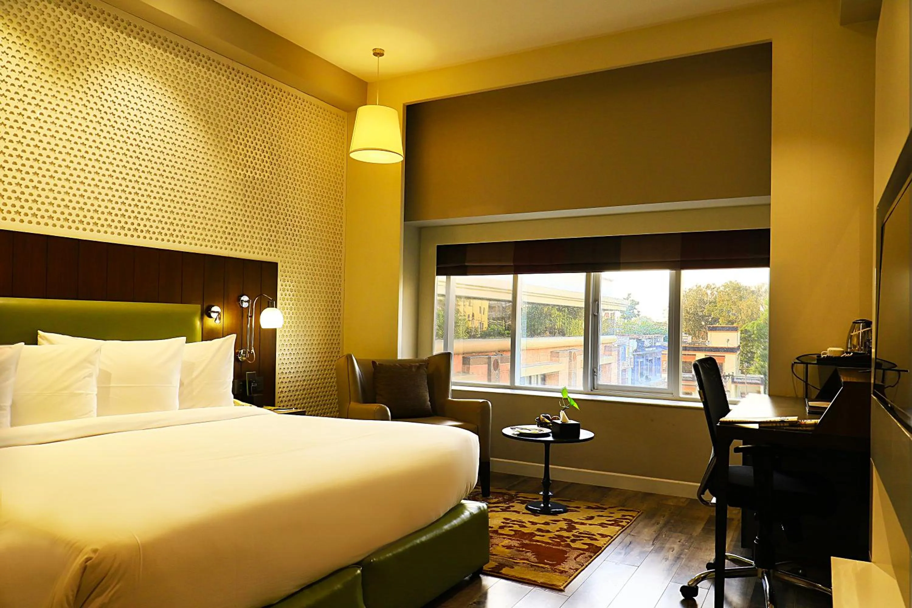 Bed in Country Inn & Suites By Radisson Jammu