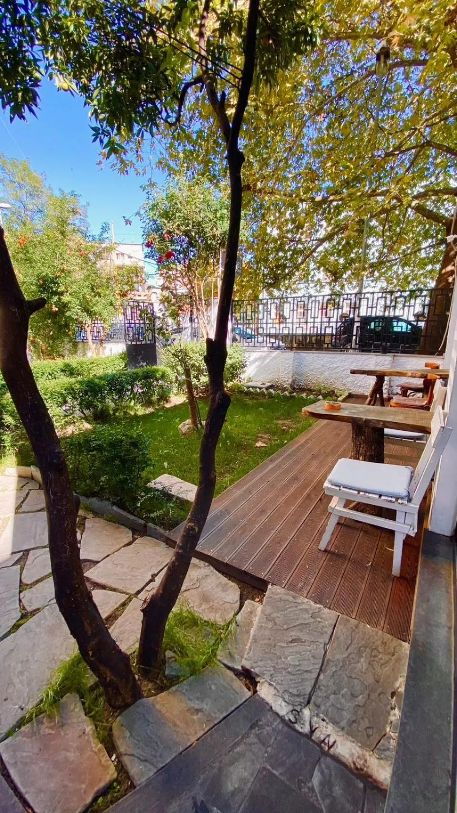 Garden in Hotel Antigone