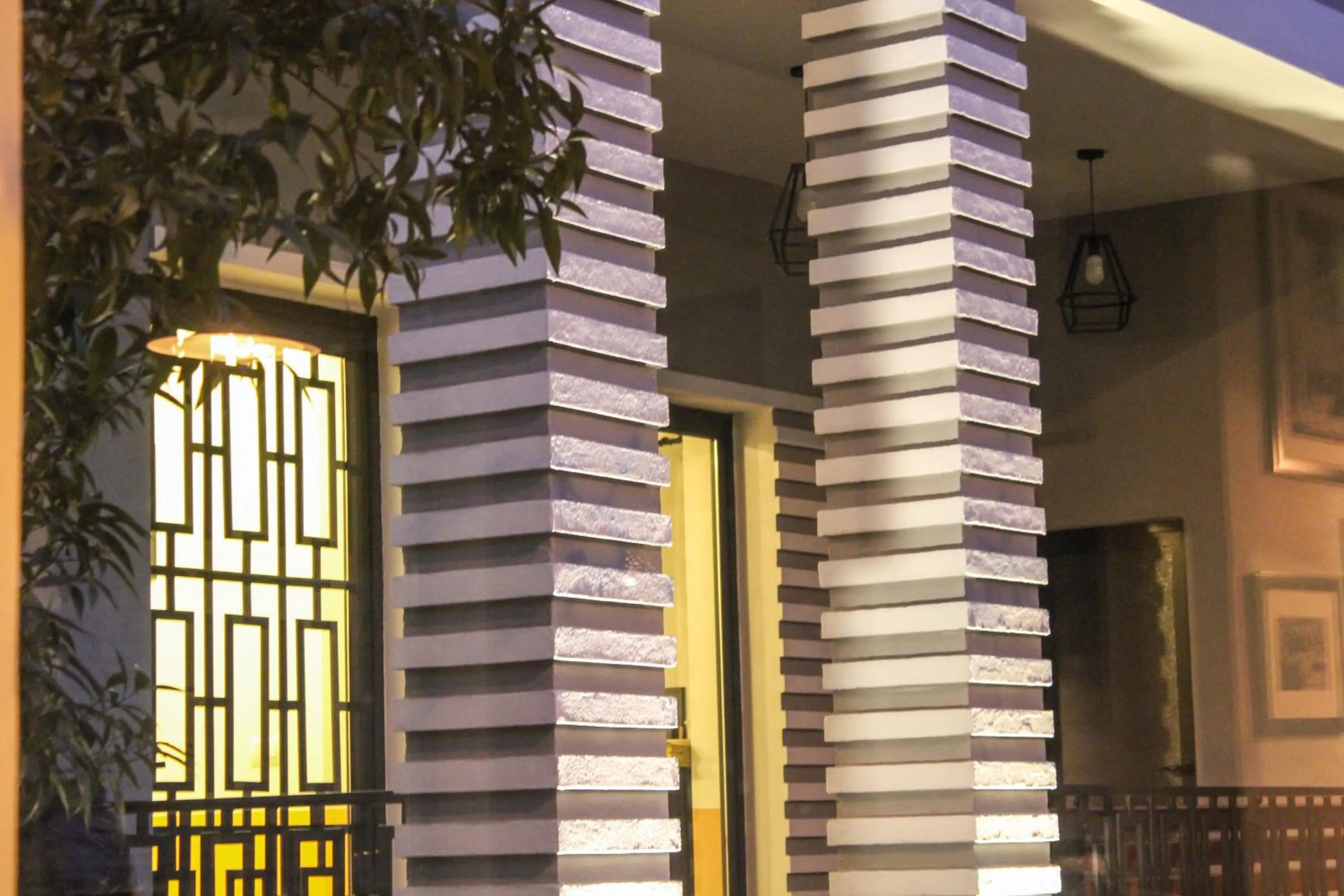 Decorative detail in Hotel Antigone