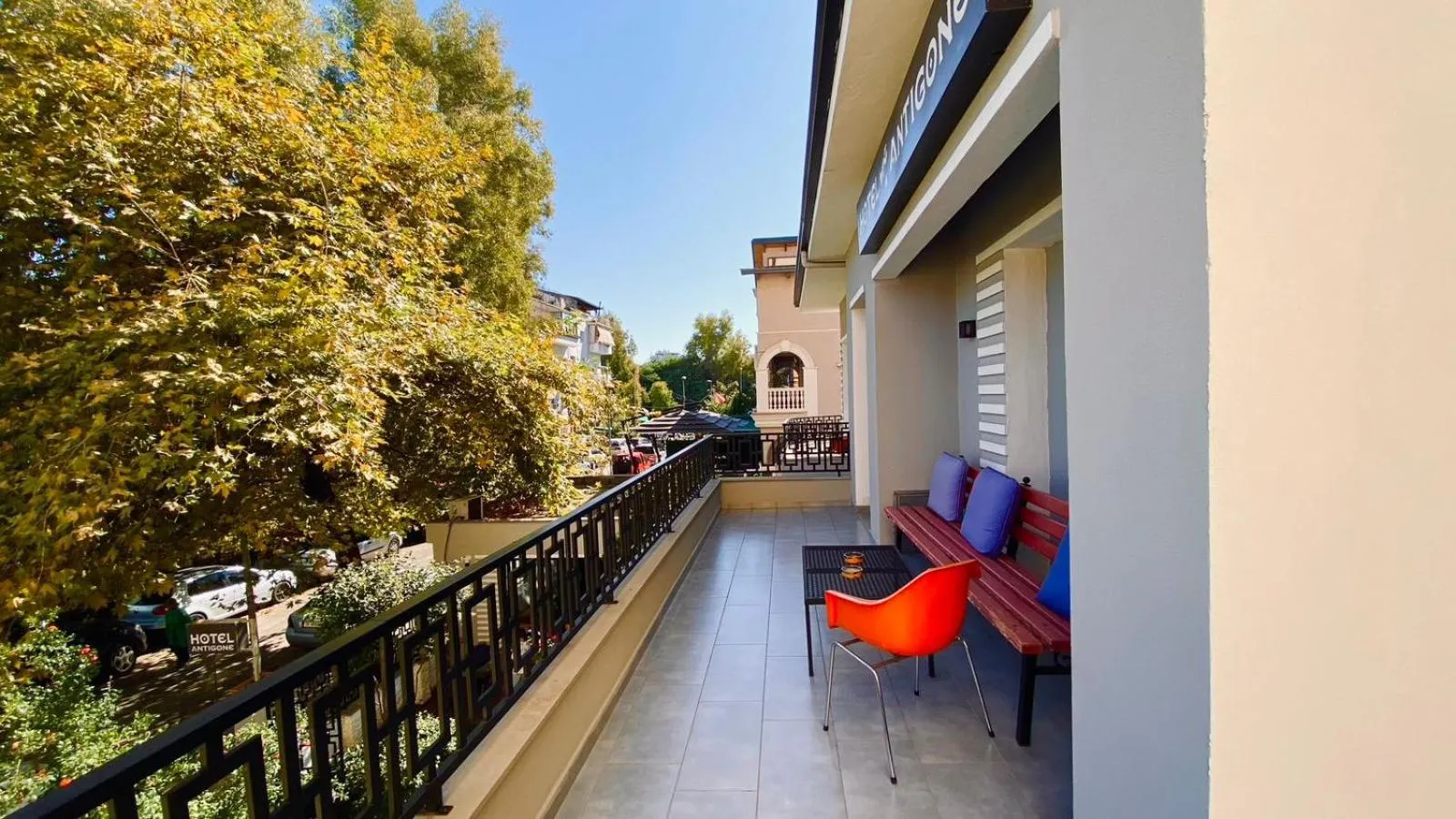 Balcony/Terrace in Hotel Antigone