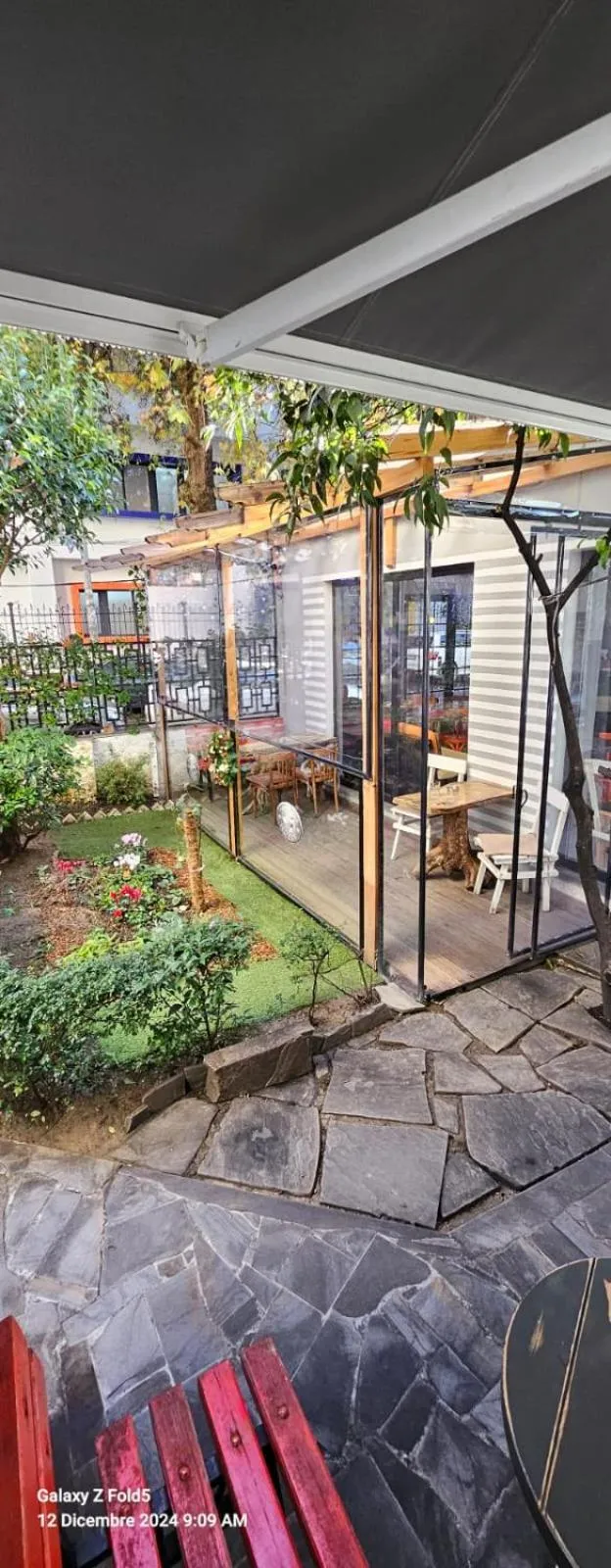 Garden in Hotel Antigone