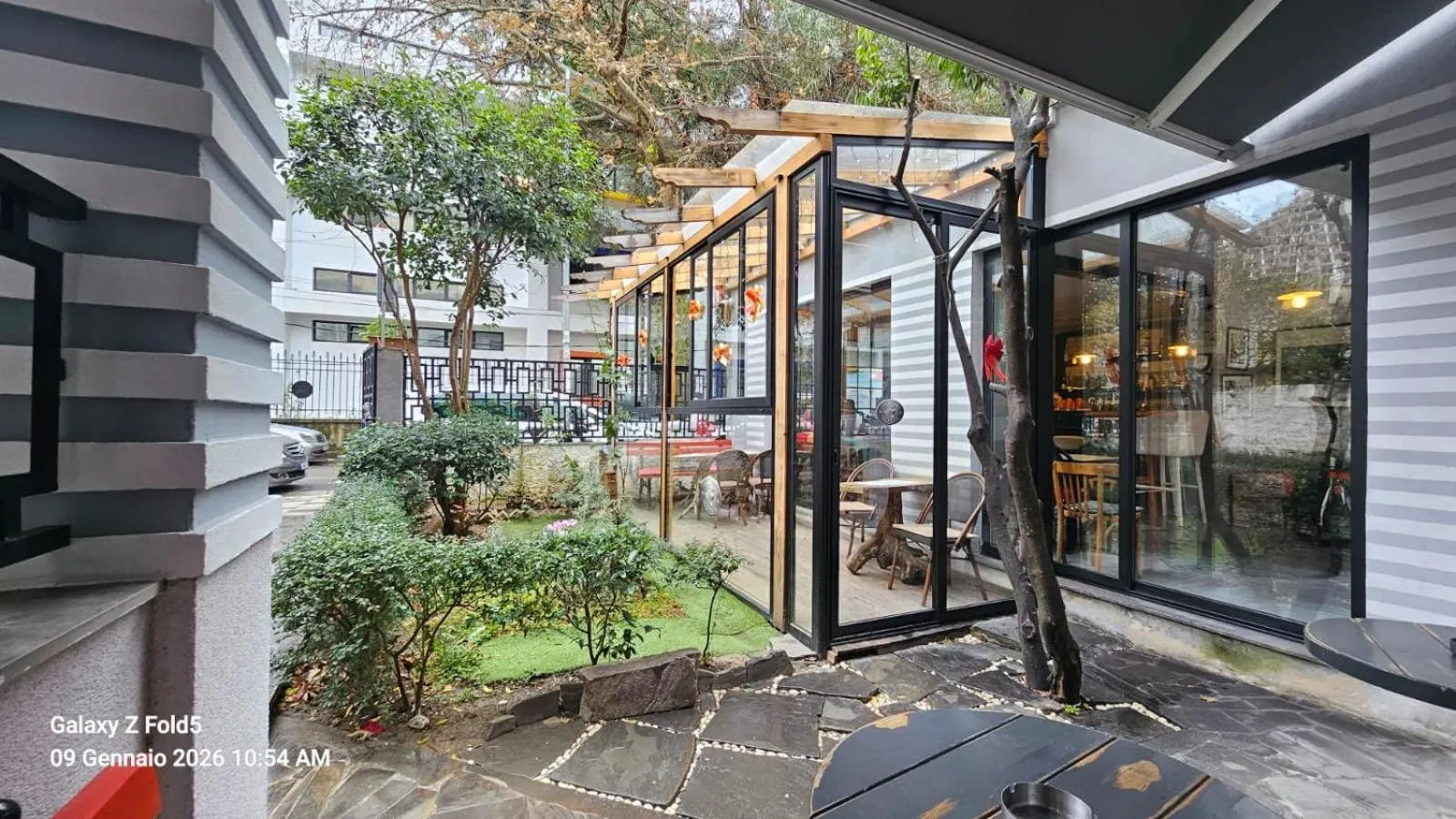 Garden in Hotel Antigone