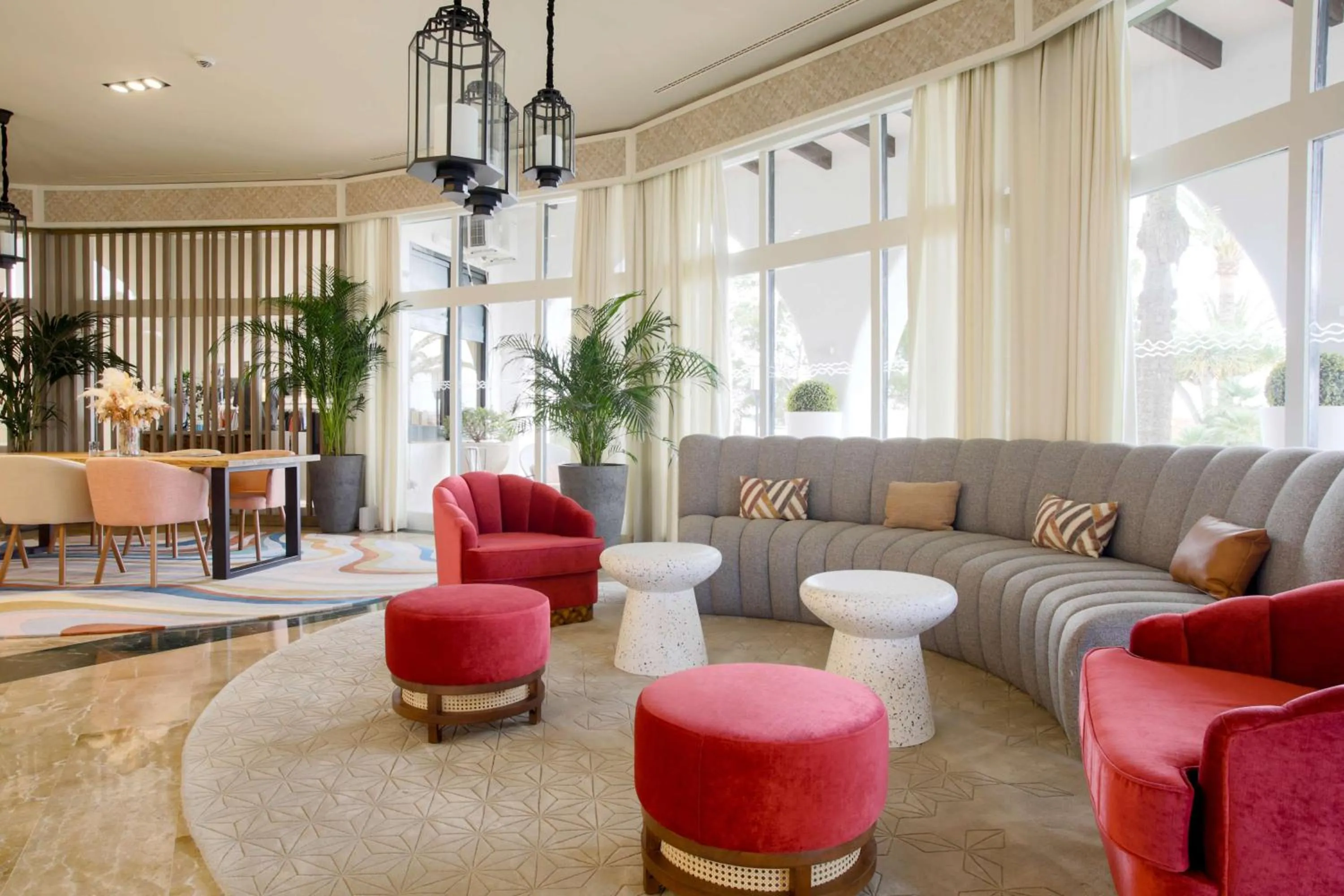 Lobby or reception in Hilton Mallorca Galatzo