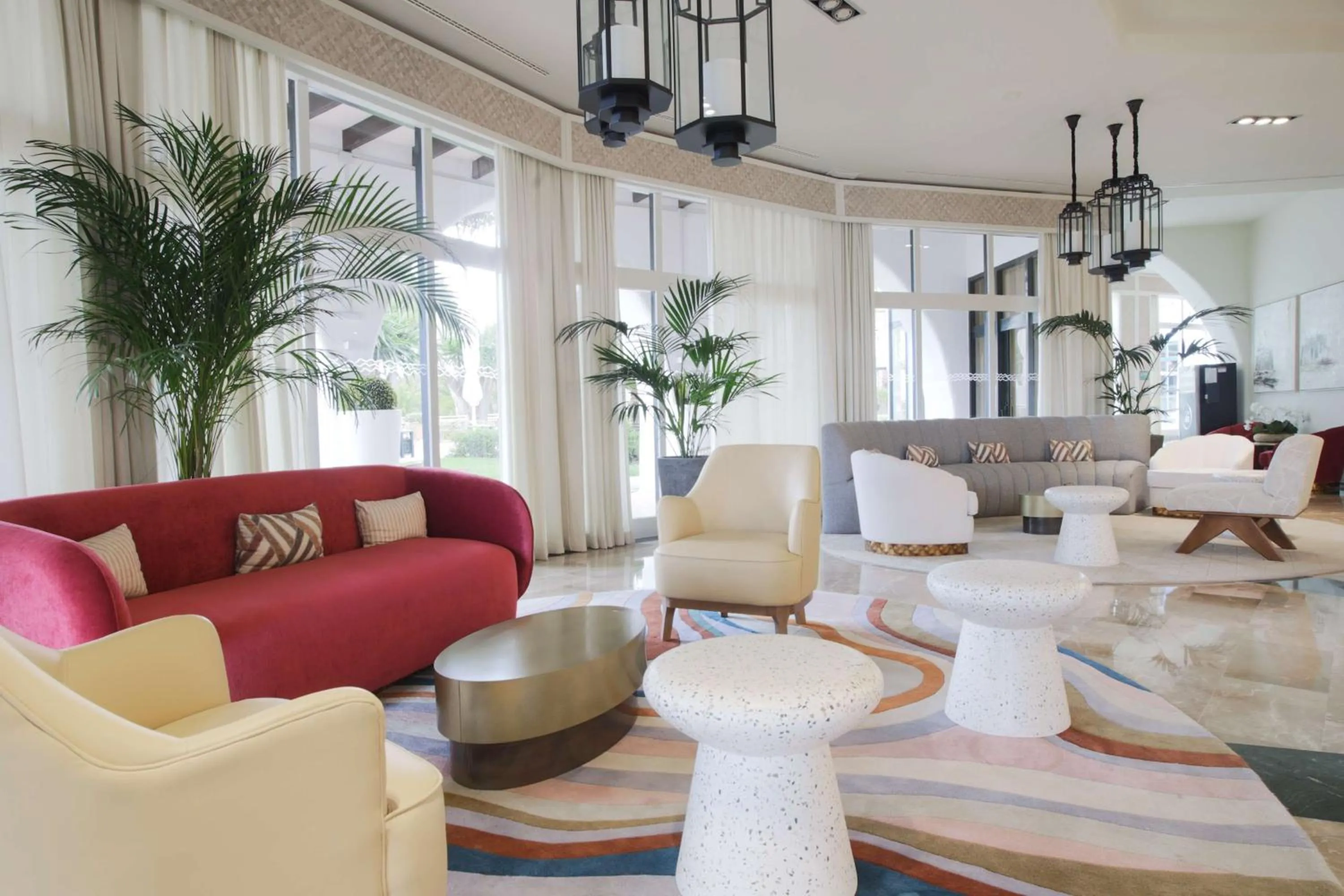 Lobby or reception in Hilton Mallorca Galatzo